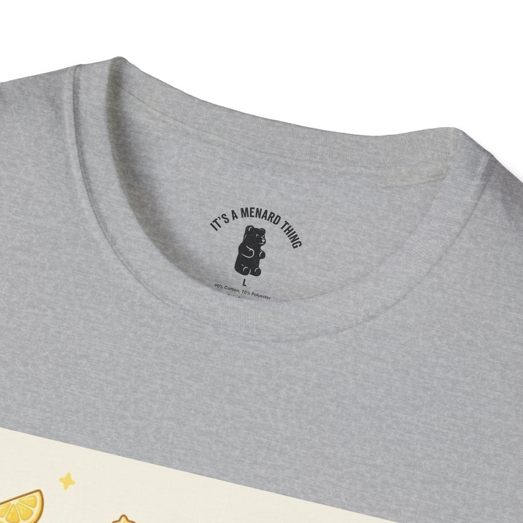 Frosted Lemon Bunt Cake Gooey Gummy bear— Kawaii Graphic Tee