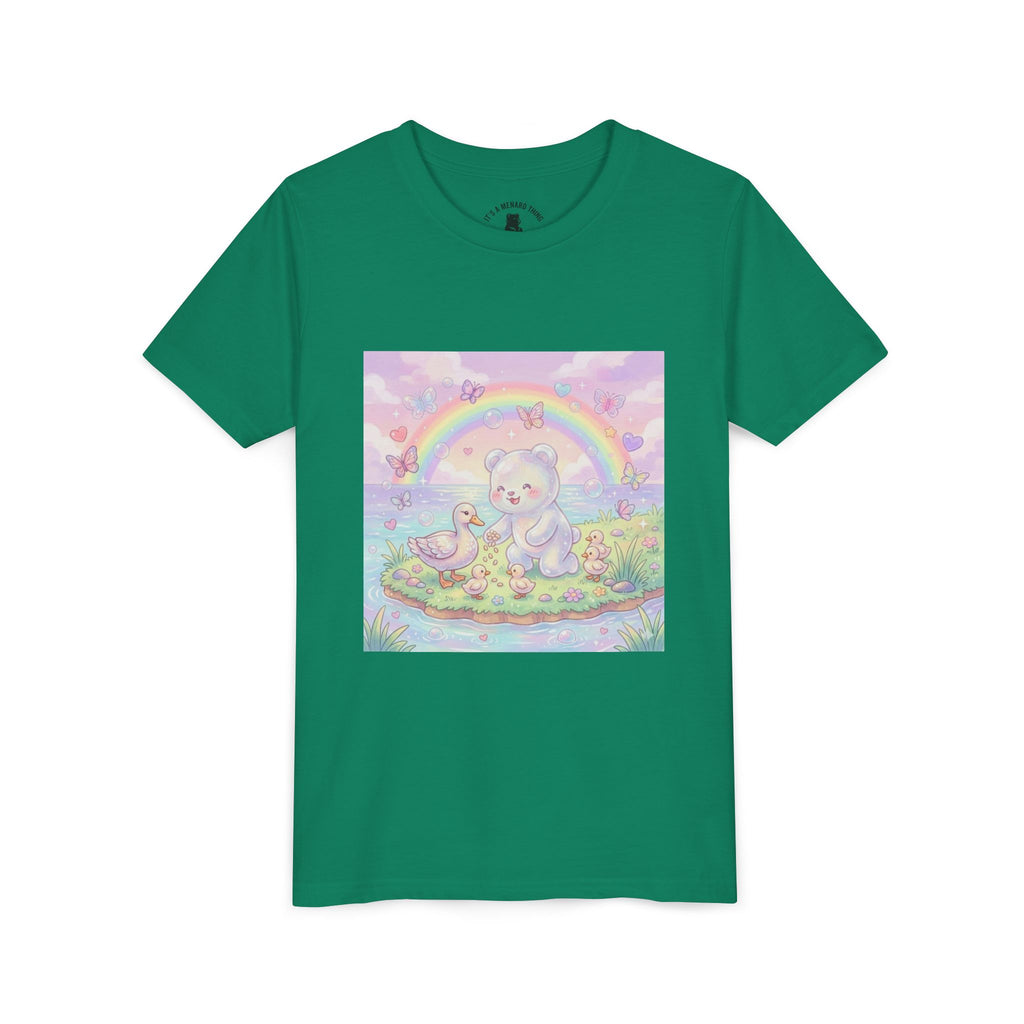 Duck Feeding, Gooey Gummy Friend- Graphic T-Shirt