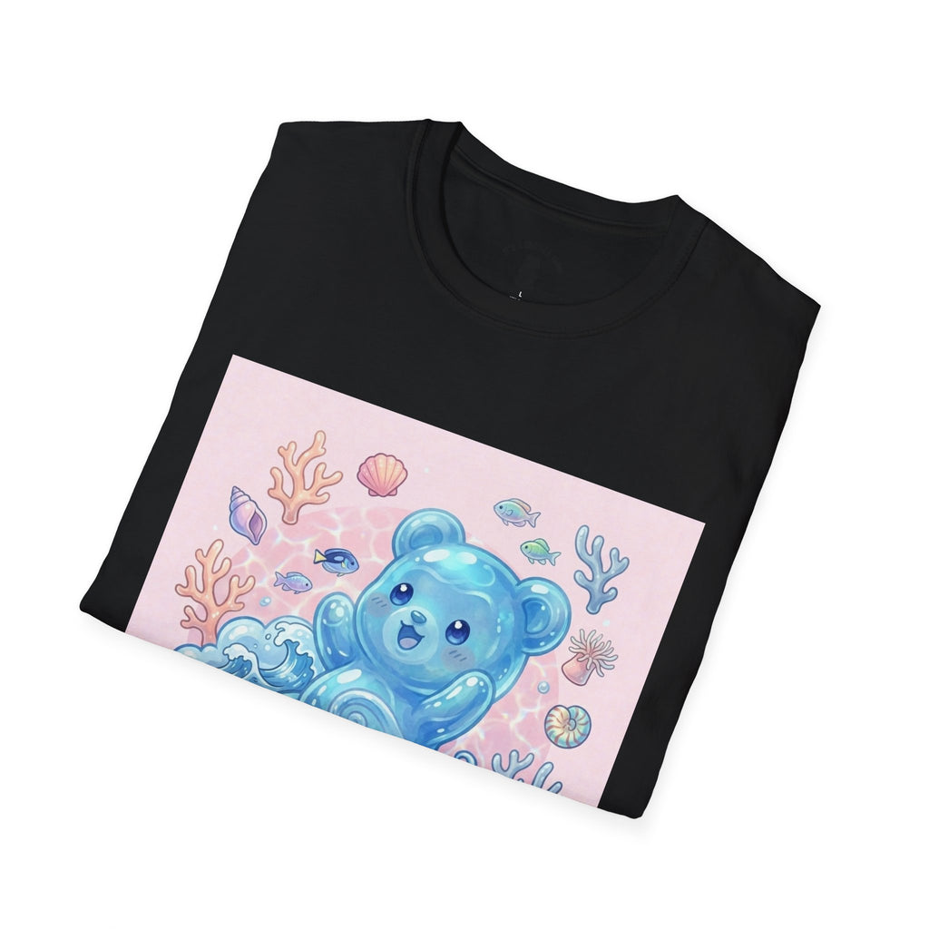 Elemental, Ocean Blue Water Gooey Gummy Bear — Kawaii Graphic Tee