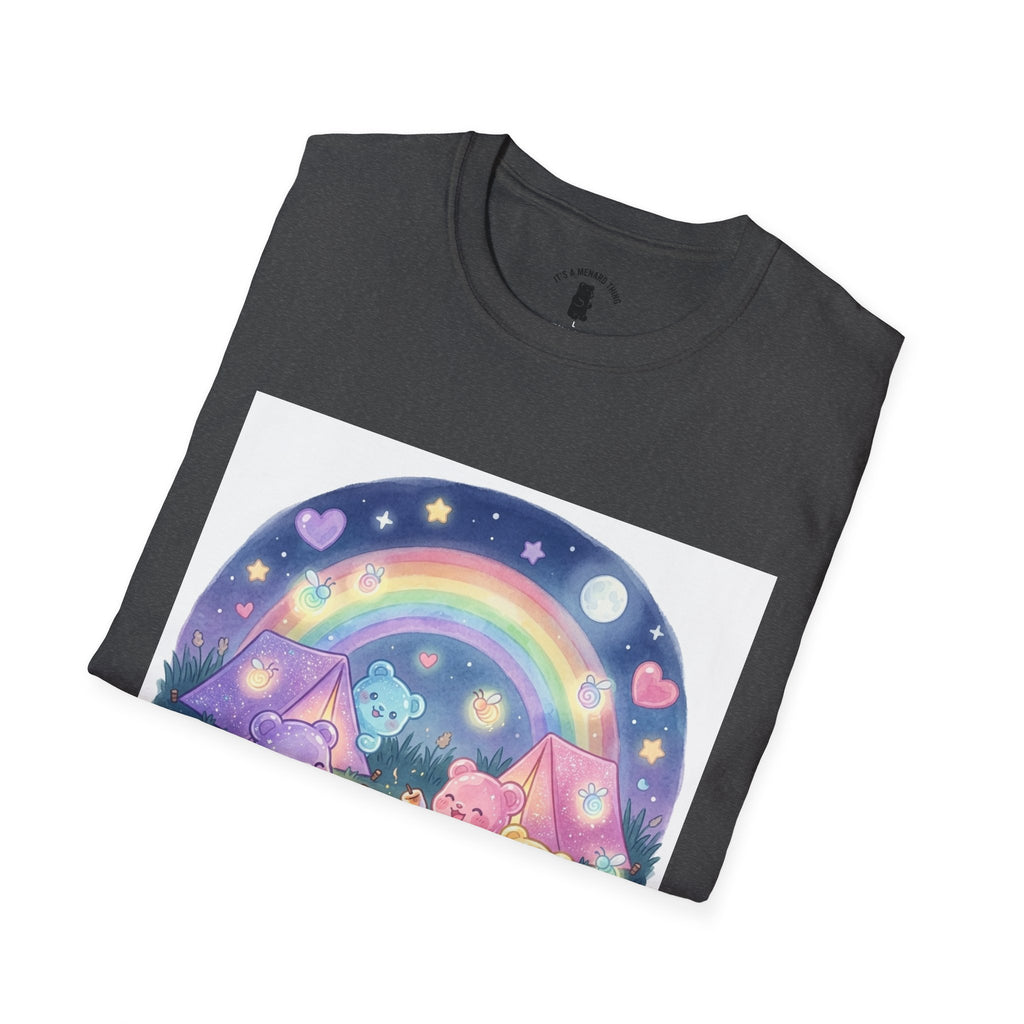 Campfire days and Toasted Marshmallows, Gooey Gummy Friends- Kawaii Graphic T-Shirt