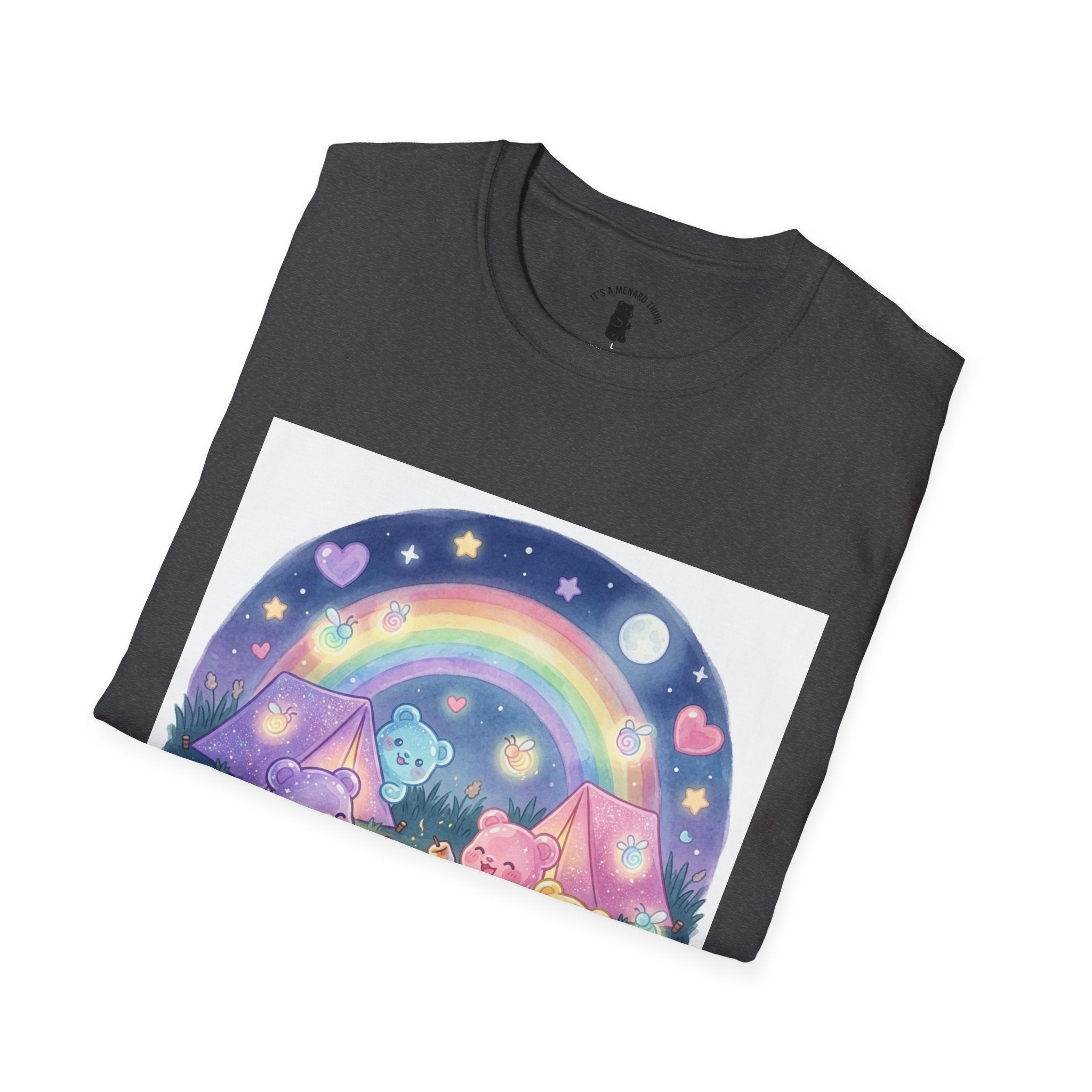 Campfire days and Toasted Marshmallows, Gooey Gummy Friends- Kawaii Graphic T-Shirt