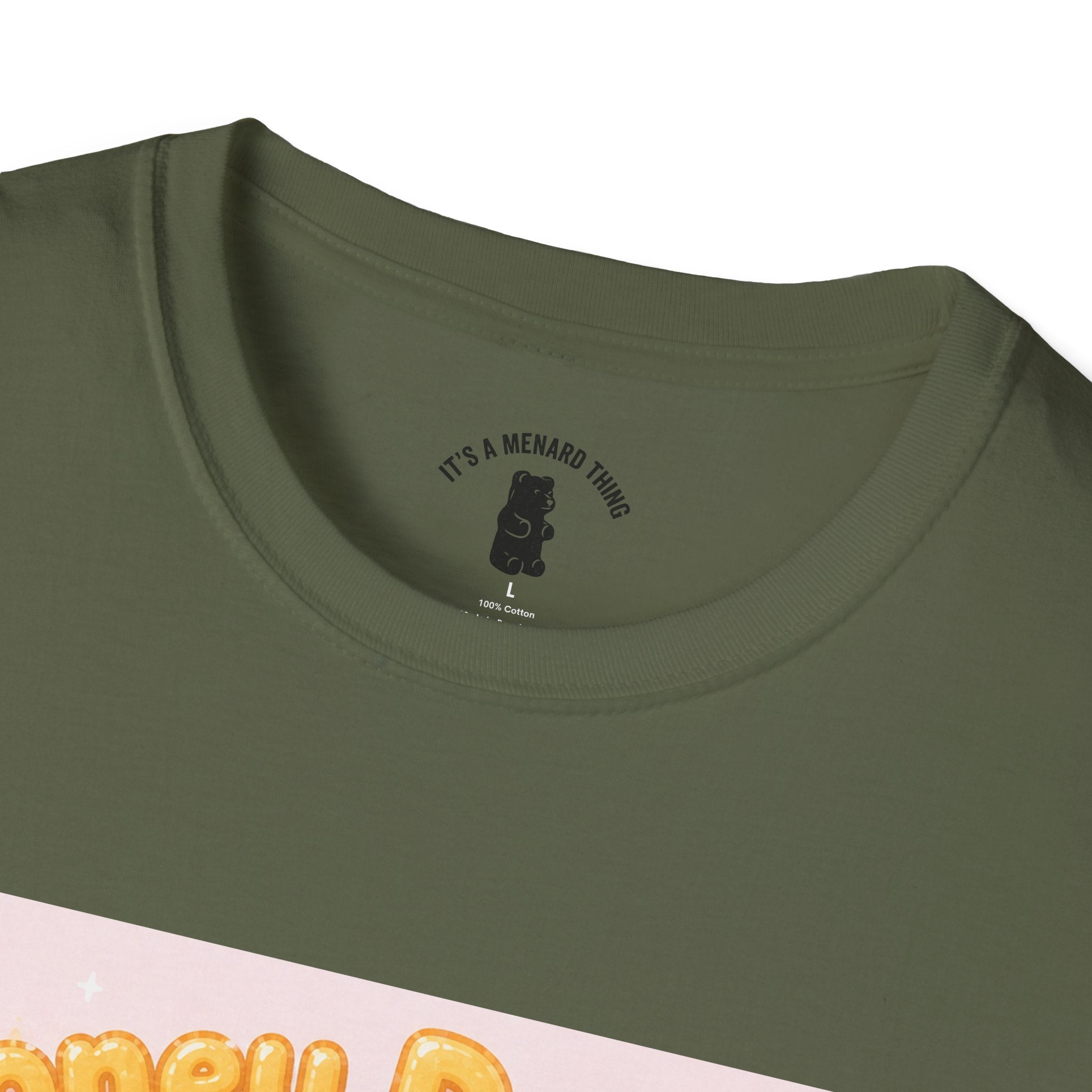 "Honey Drizzy" Yellow Gooey Gummy Bear — Cute Graphic Tee