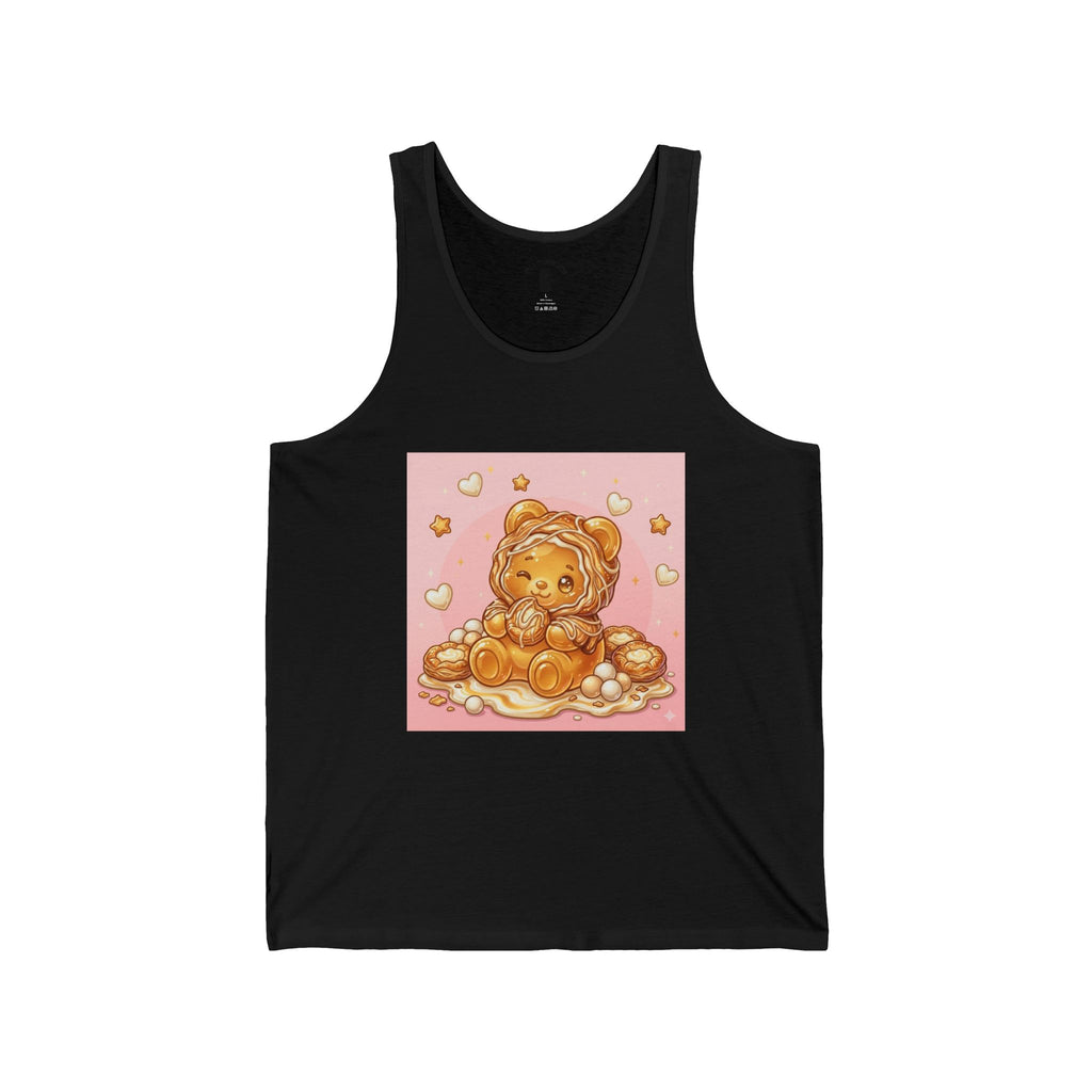 Special Cheese Danish, Puff Pastry PJ Gooey Gummy Bear — Kawaii Graphic Tank Top