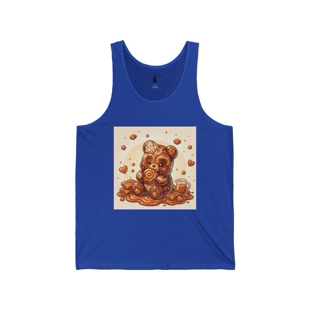 Cinnamon Coffee Cake, Gooey Gummy Bear— Cute Graphic Tank Top
