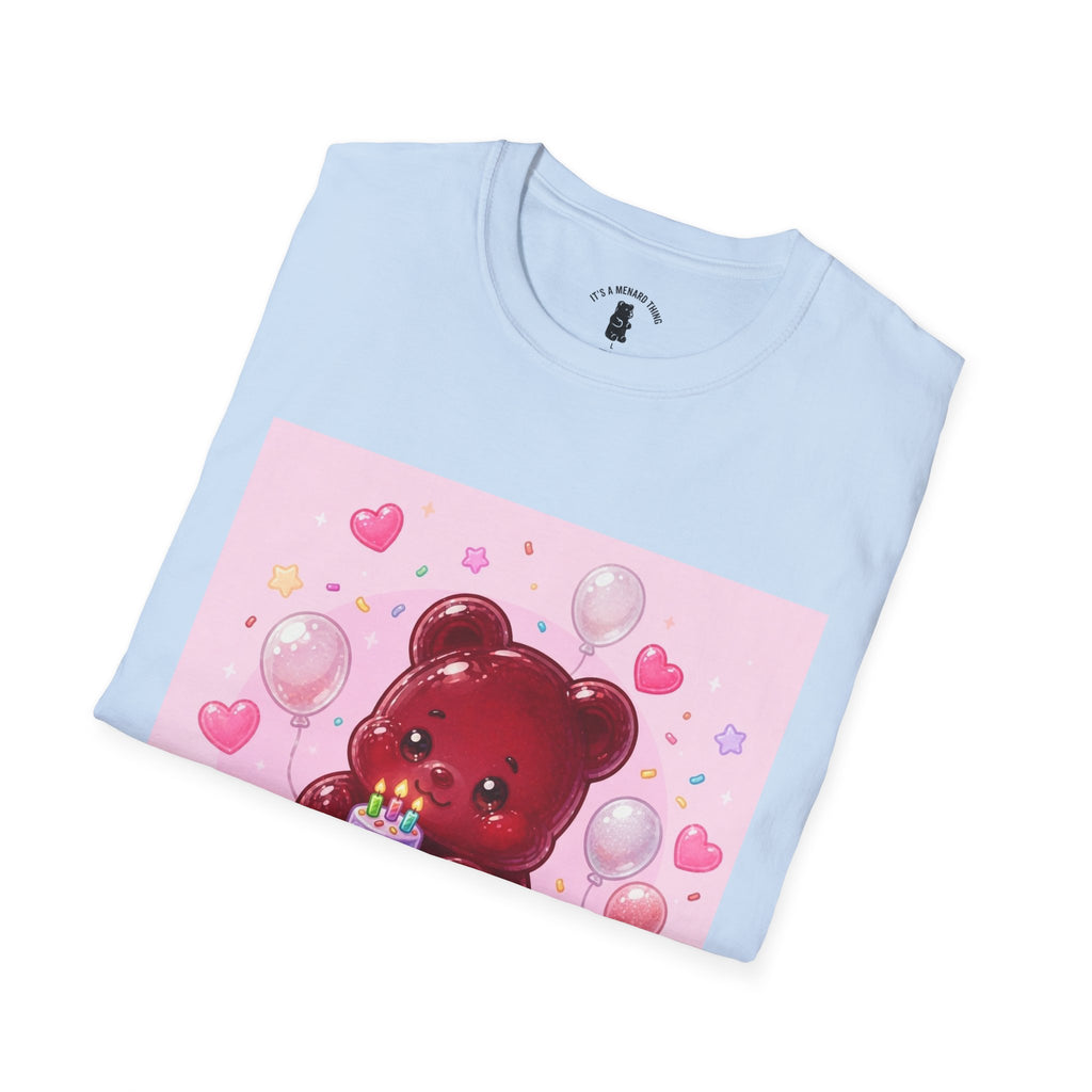 Kawaii Gummy Bear Birthday T-Shirt