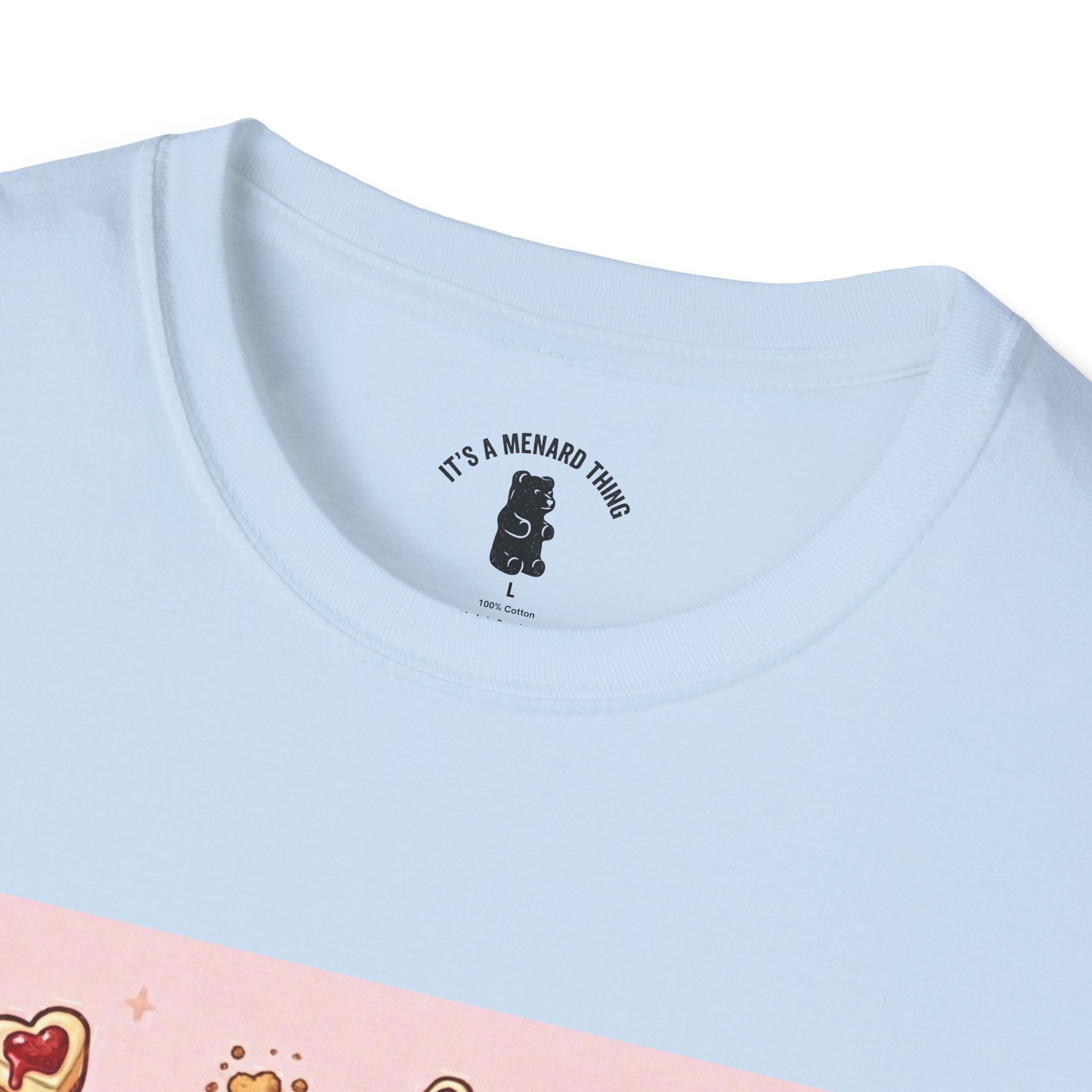 Raspberry Cheese Cake Gooey Gummy Bear — Kawaii Grapic T-Shirt