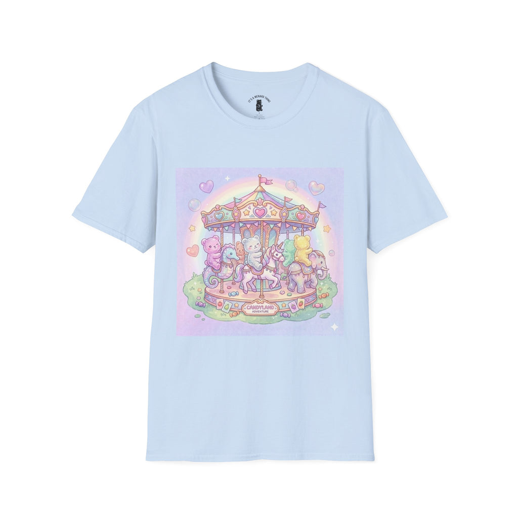Riding the Fair Carousel, Gooey Gummy Friends — Cute Fairground Design