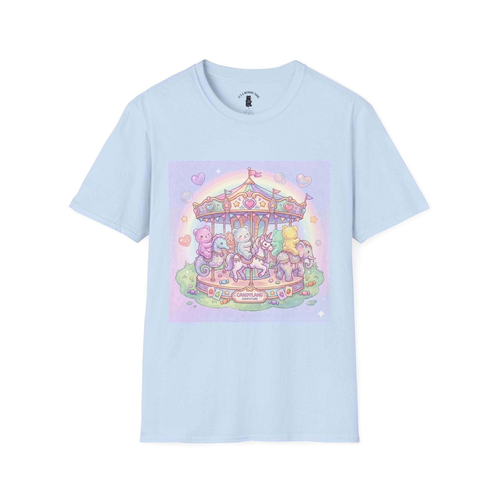 Riding the Fair Carousel, Gooey Gummy Friends — Cute Fairground Design