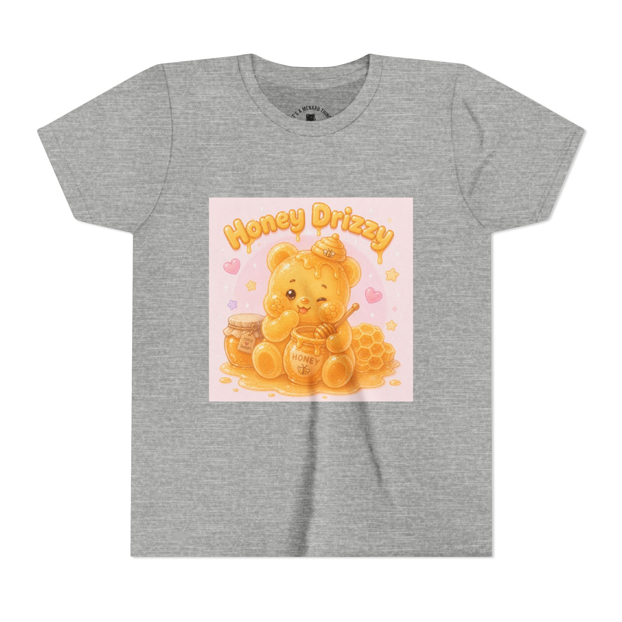 Honey Drizzy Cute Gooey Gummy Bear Short Sleeve Shirt