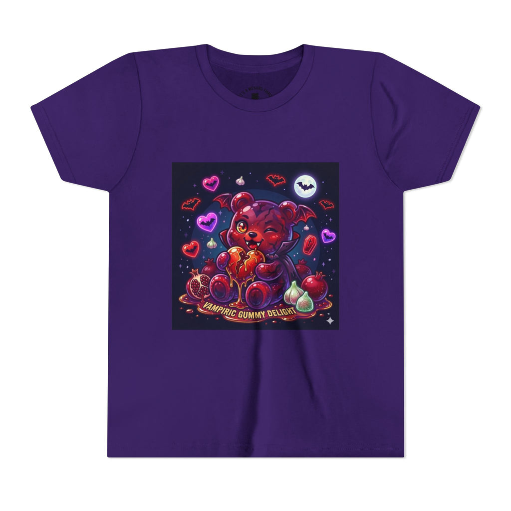 Halloween Vampire Gooey Gummy Bear - Cute Goth Heart Graphic Shirt