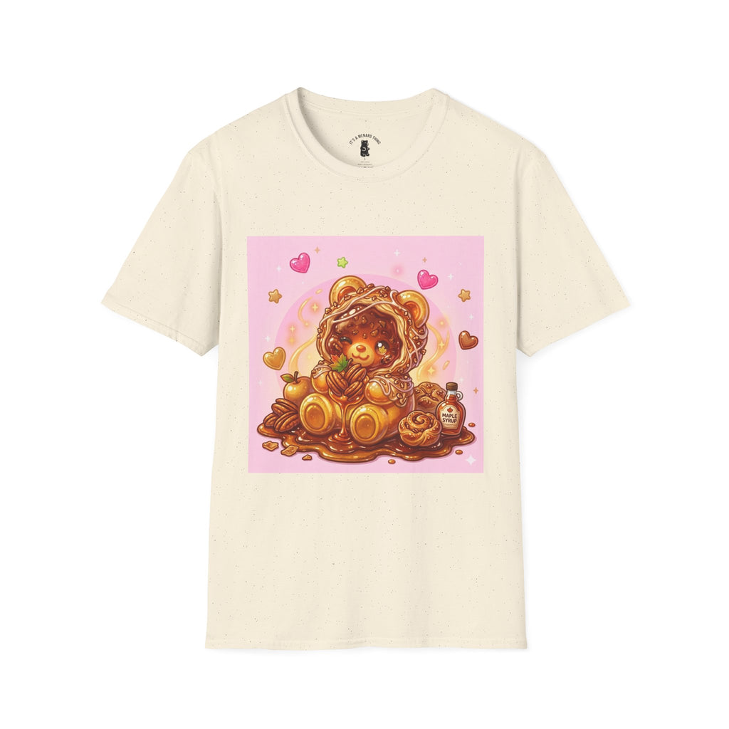 Maple Pecan Danish Gooey Gummy Bear — Kawaii Graphic T-Shirt