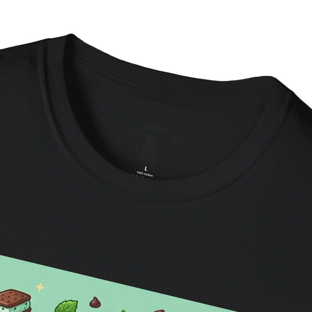Mint Chip Ice Cream, Exotic Gooey Gummy Bear — Kawaii Graphic Tee