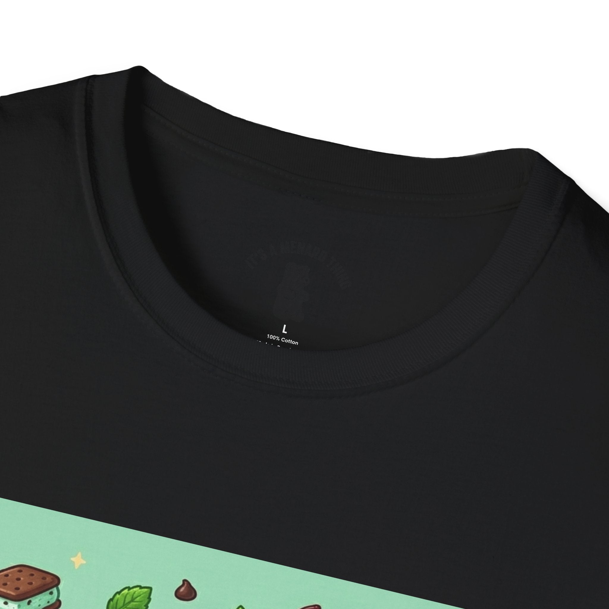 Mint Chip Ice Cream, Exotic Gooey Gummy Bear — Kawaii Graphic Tee