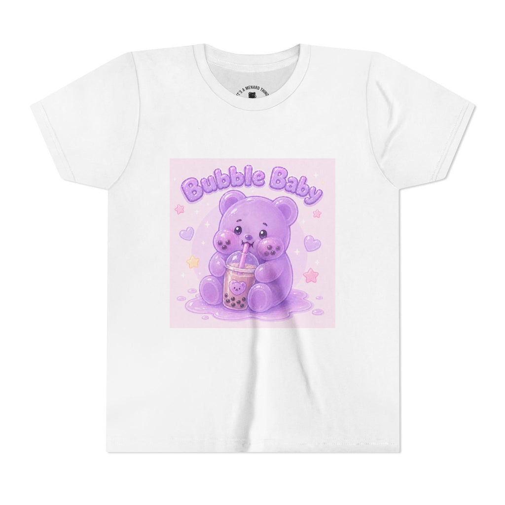 'Bubble Baby' Gooey Gummy Bear Boba Milk Tea Graphic