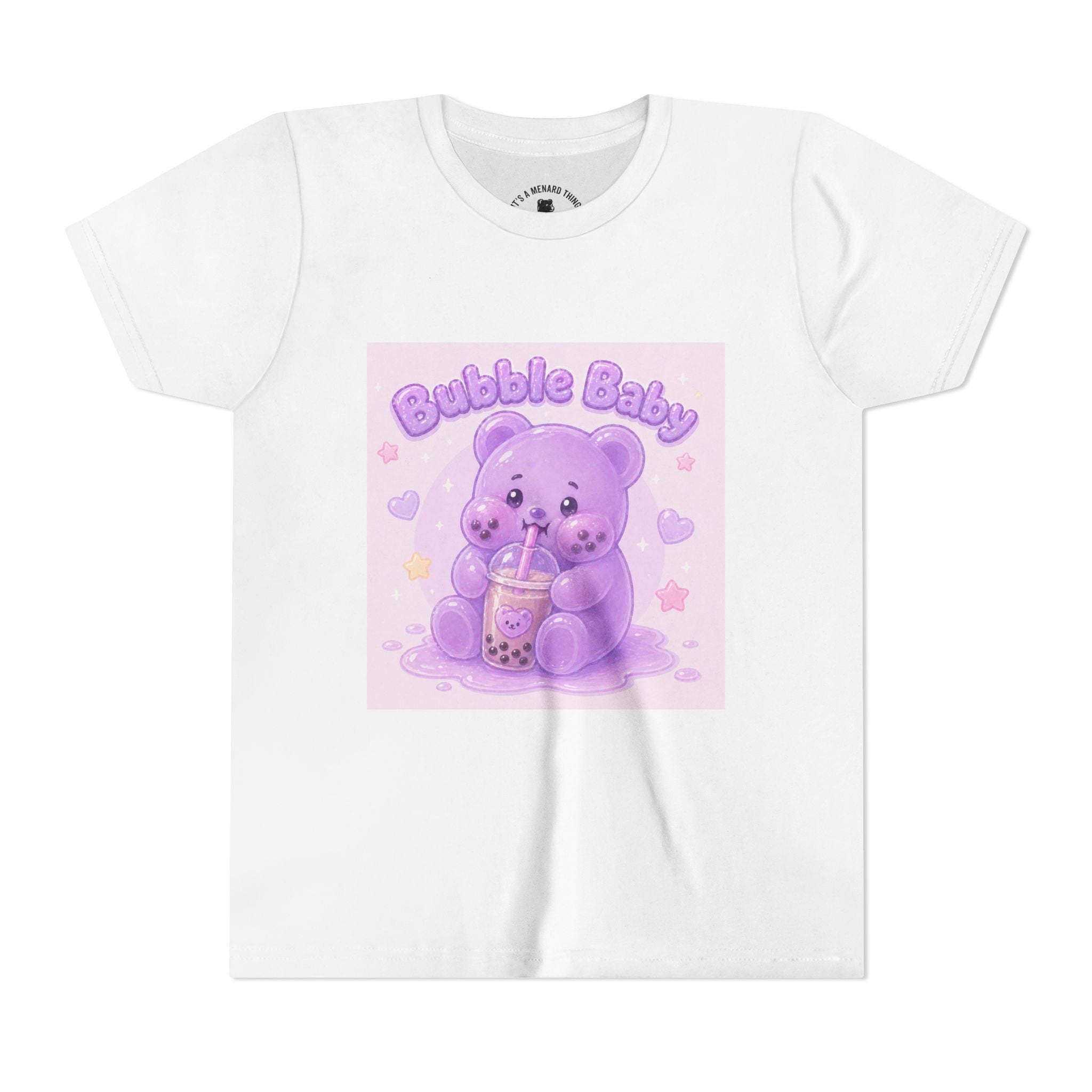 'Bubble Baby' Gooey Gummy Bear Boba Milk Tea Graphic