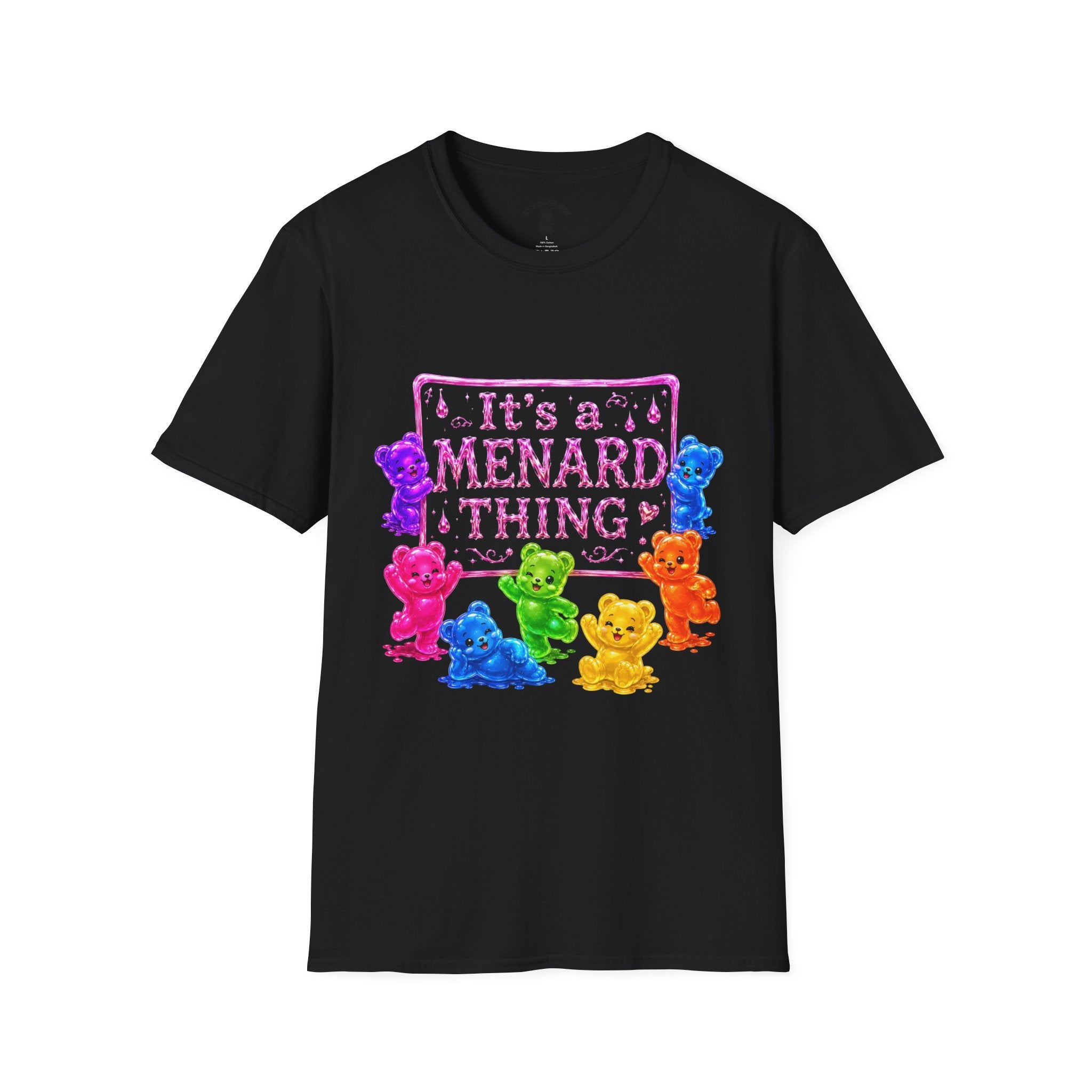 It's a Menard Thing Offical Logo, Oozy Bear Friends Special- Graphic Shirt