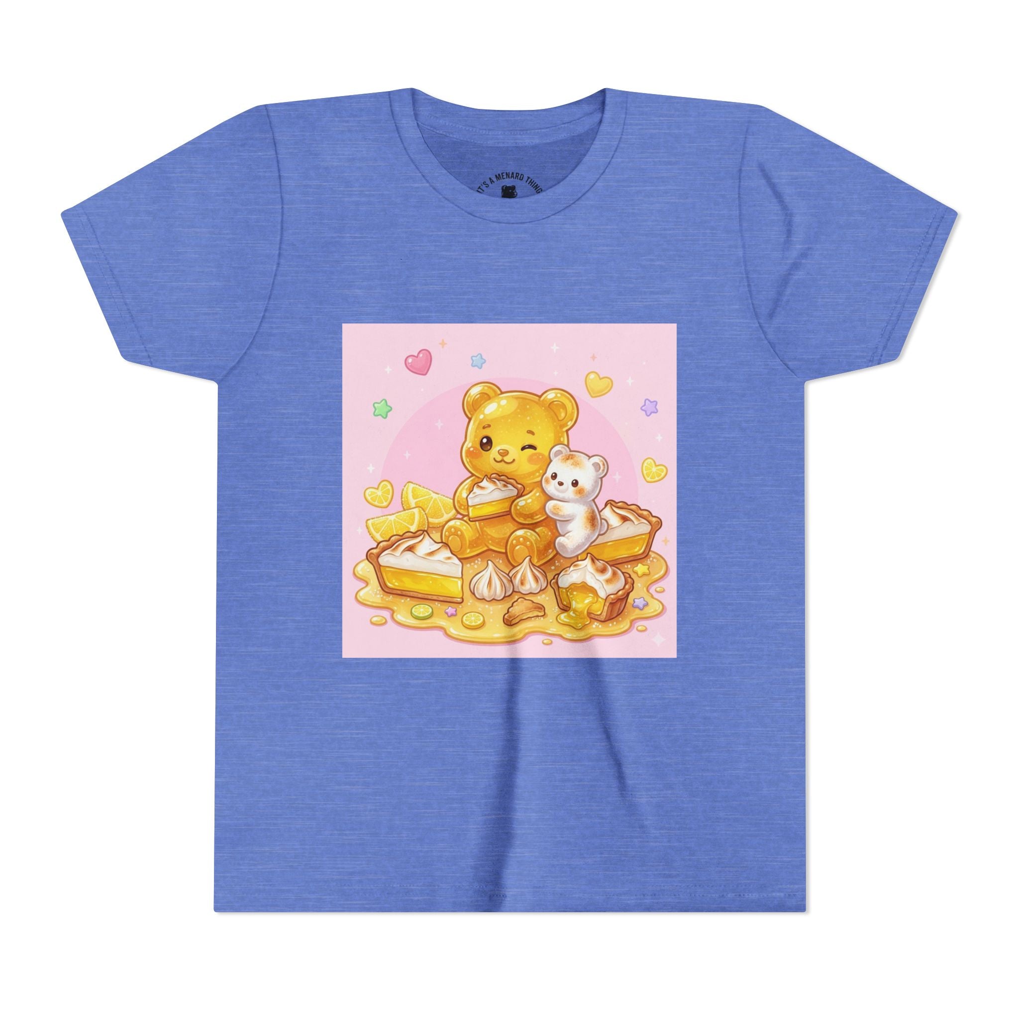 Lemon Meringue Pie Gooey Gummy bear Youth Tee