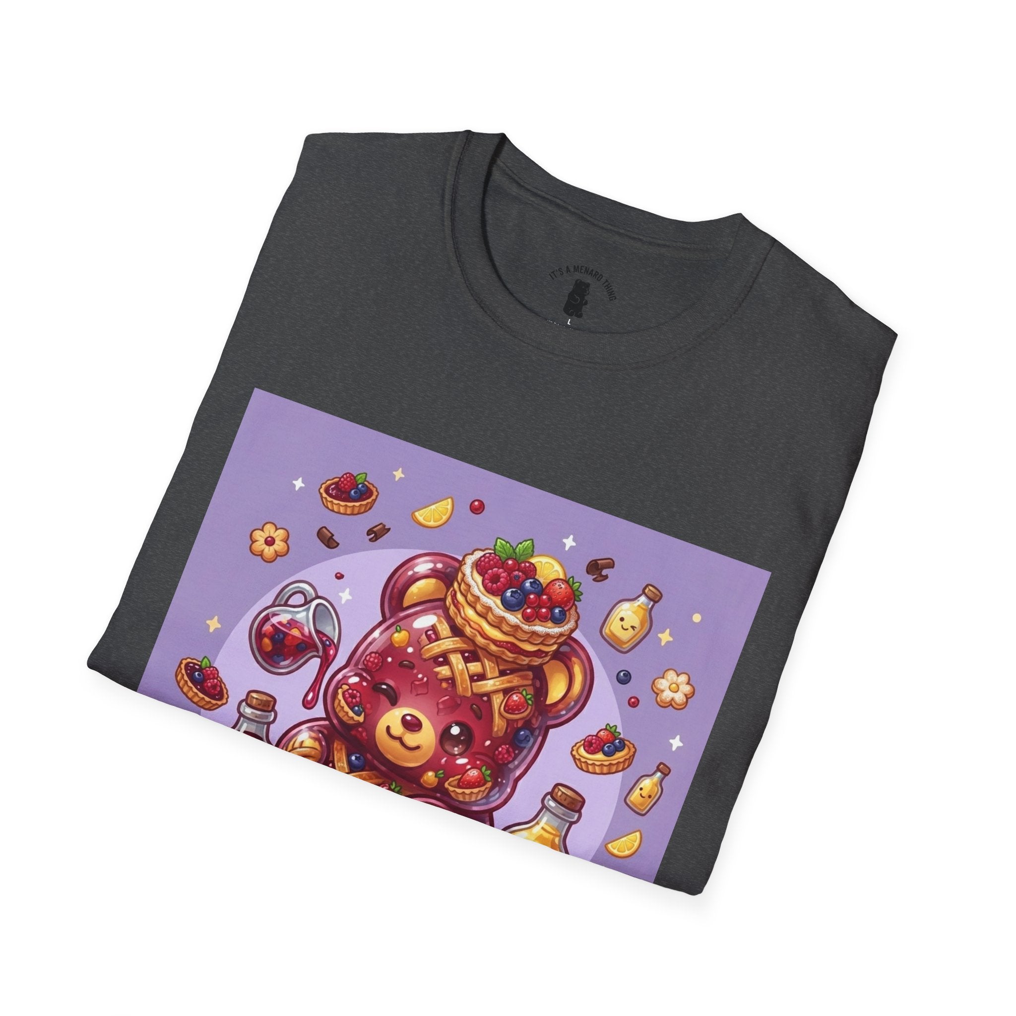 Mixed Berry Tart, Exotic Gooey Gummy Bear — Kawaii Graphic T-Shirt