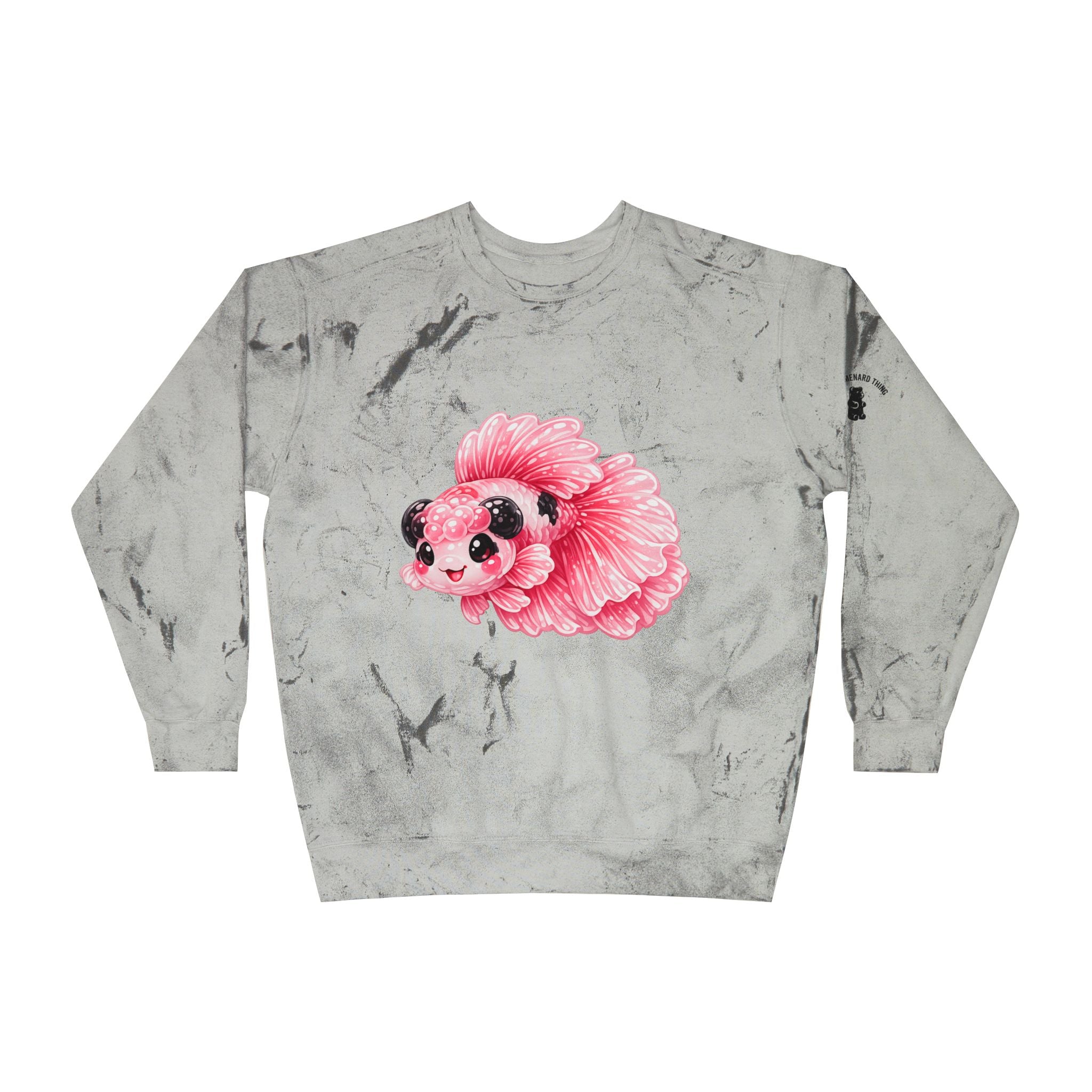 Pink Betta Fish Special Addition graphic Sweatshirt