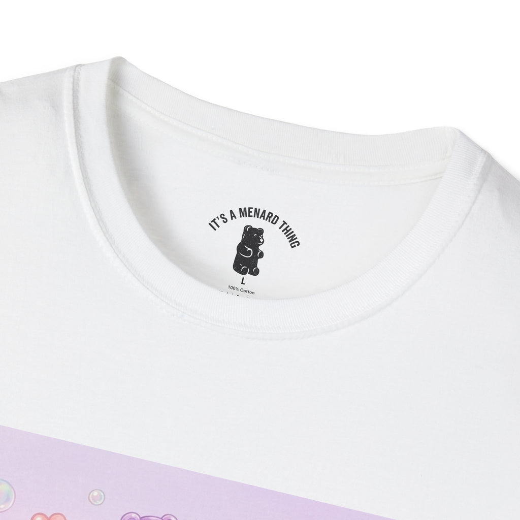 Carnival, Riding the Ferris Wheel with Gooey Gummy Friends T-Shirt — Cute Graphic Tee