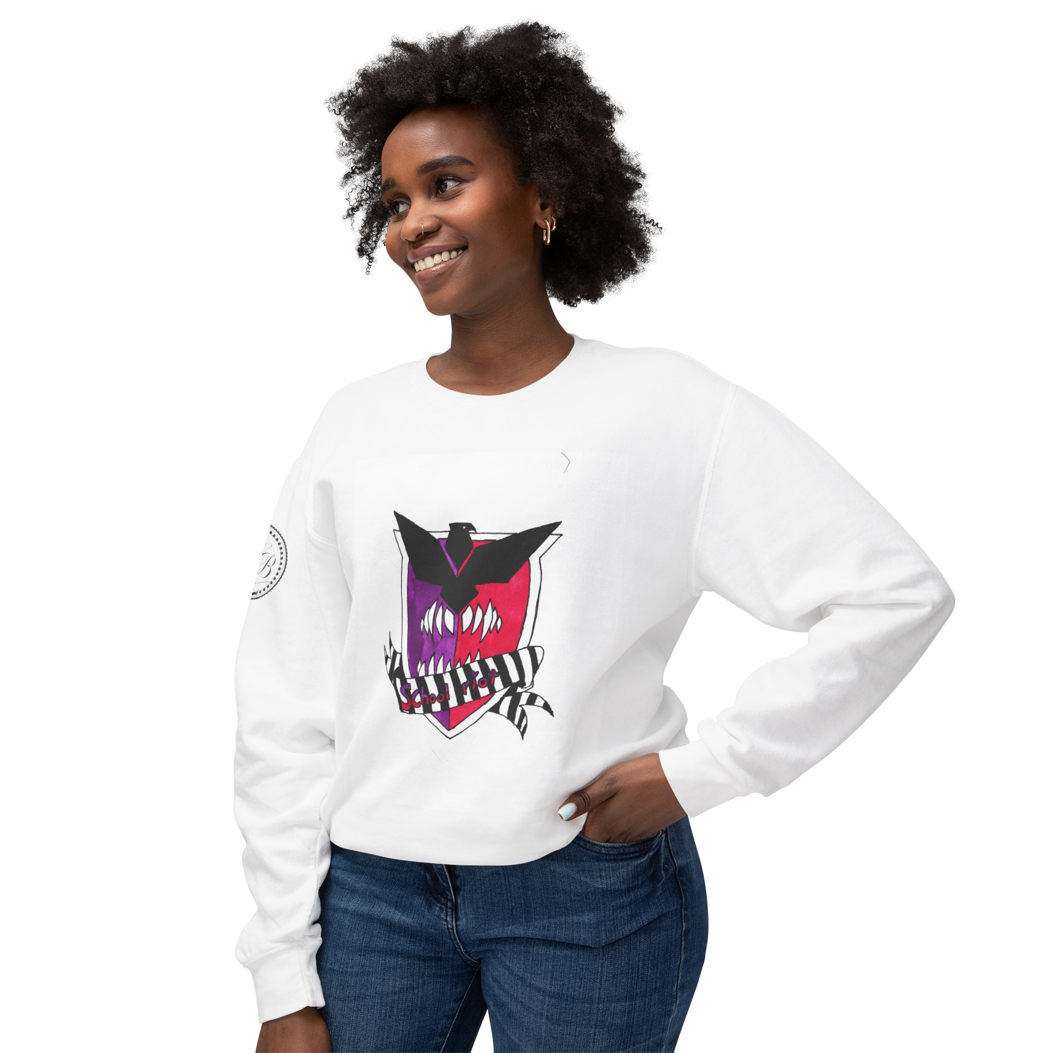 "School Riot" Hexilda Bane School Graphic Sweatshirt