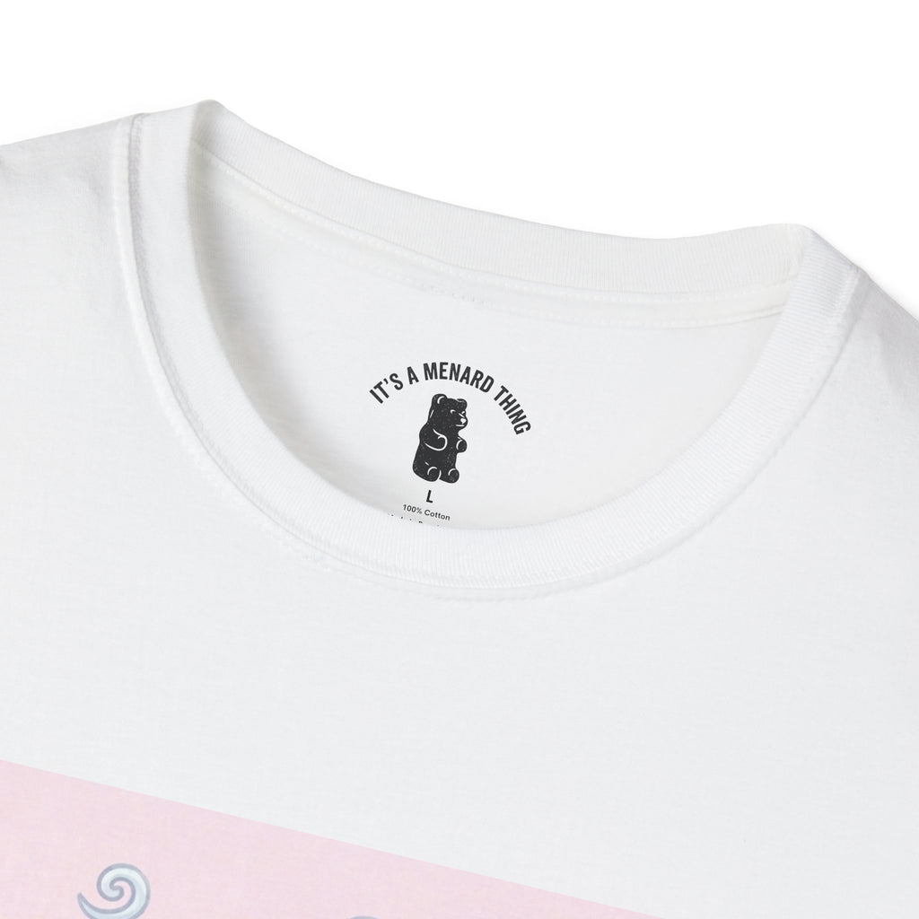 Elemental, Air White Gooey Gummy Bear — Pastel Graphic Tee