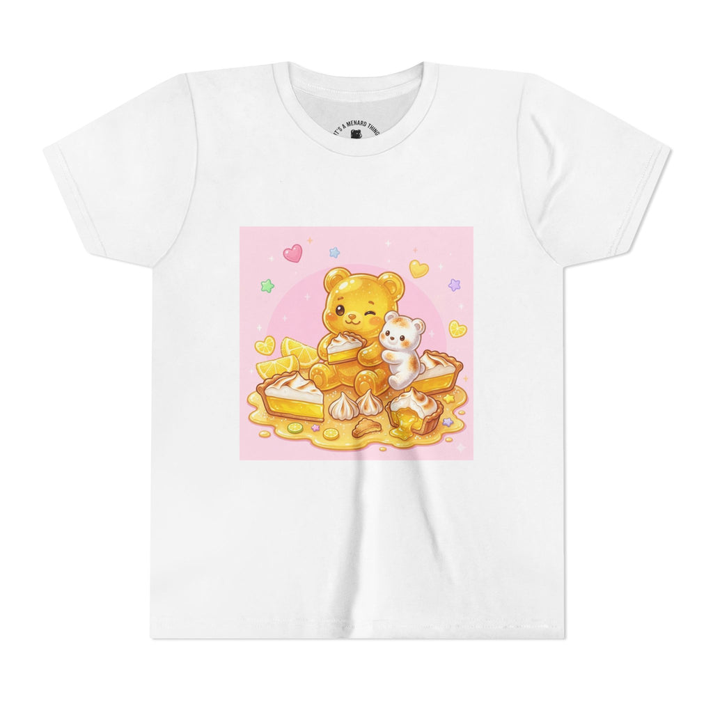 Lemon Meringue Pie Gooey Gummy bear Youth Tee