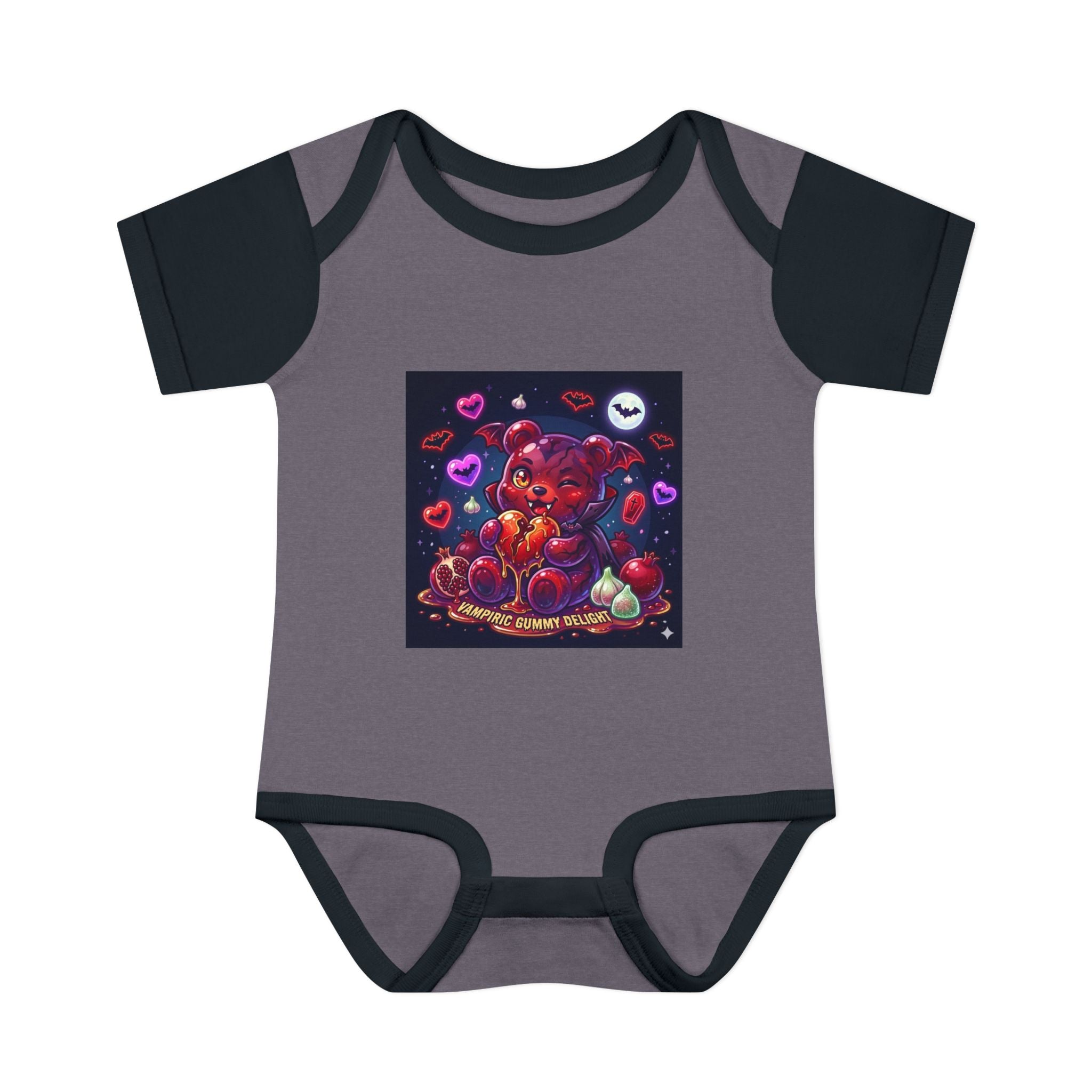 Baby Bodysuit - Cute Vampire Gooey Gummy Bear