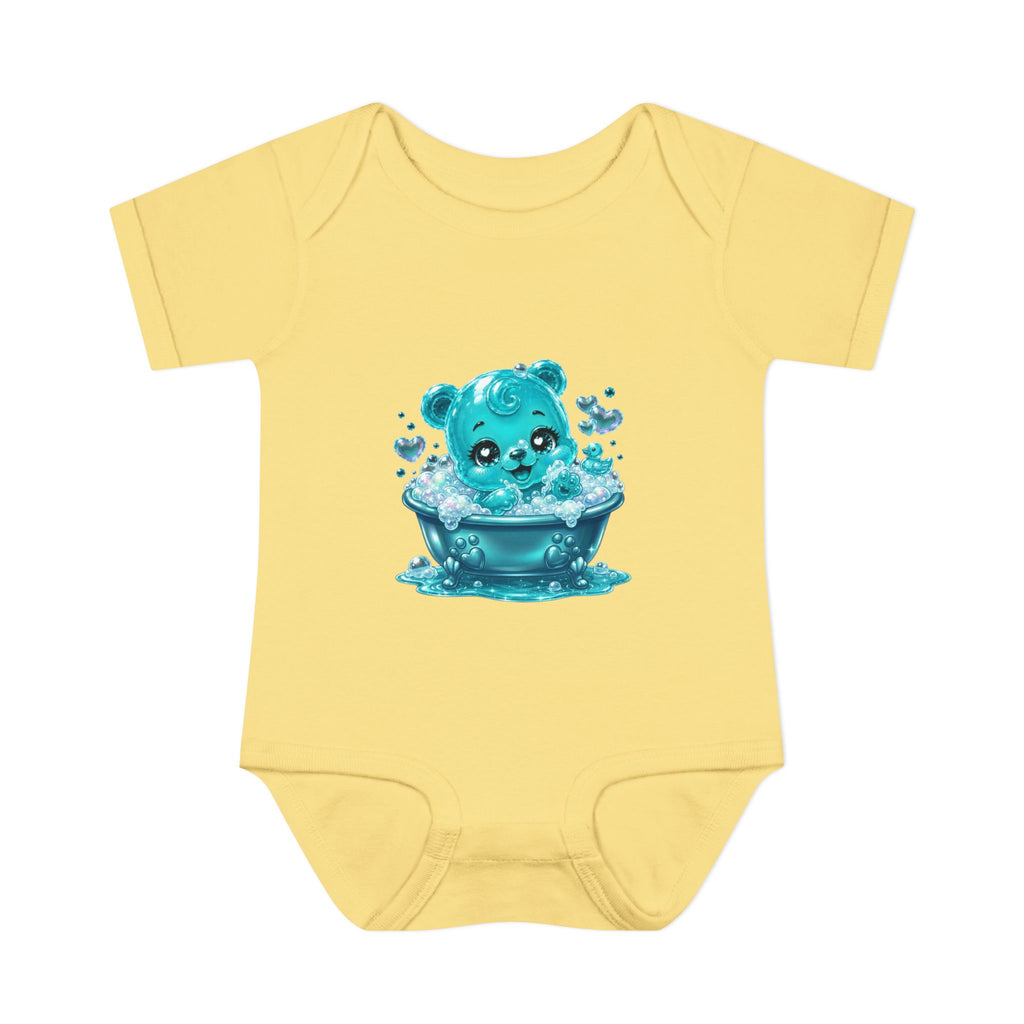 Adorable Bubble Bath Oozy Baby Gummy Bear Cutie Addition- Graphic Onesie