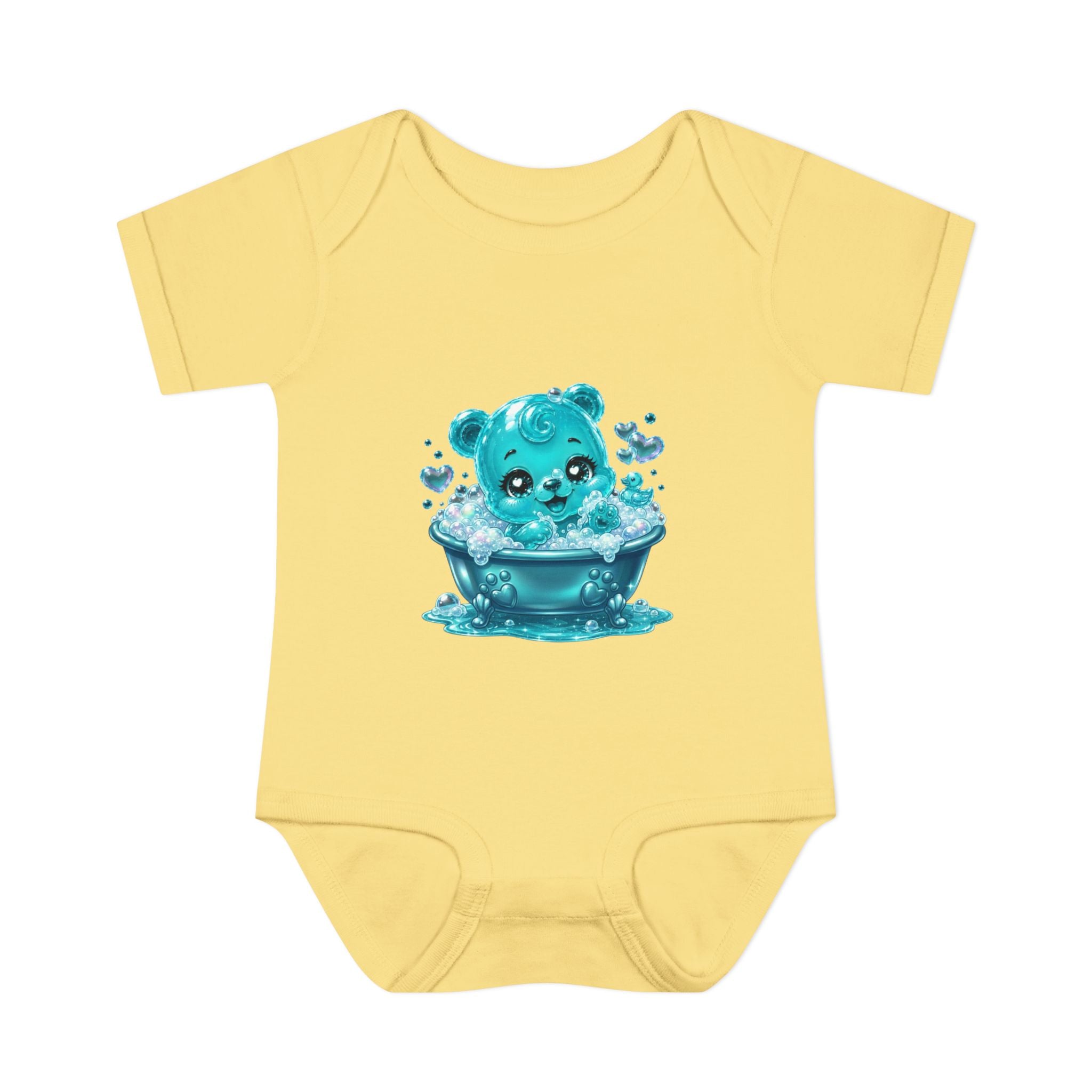 Adorable Bubble Bath Oozy Baby Gummy Bear Cutie Addition- Graphic Onesie