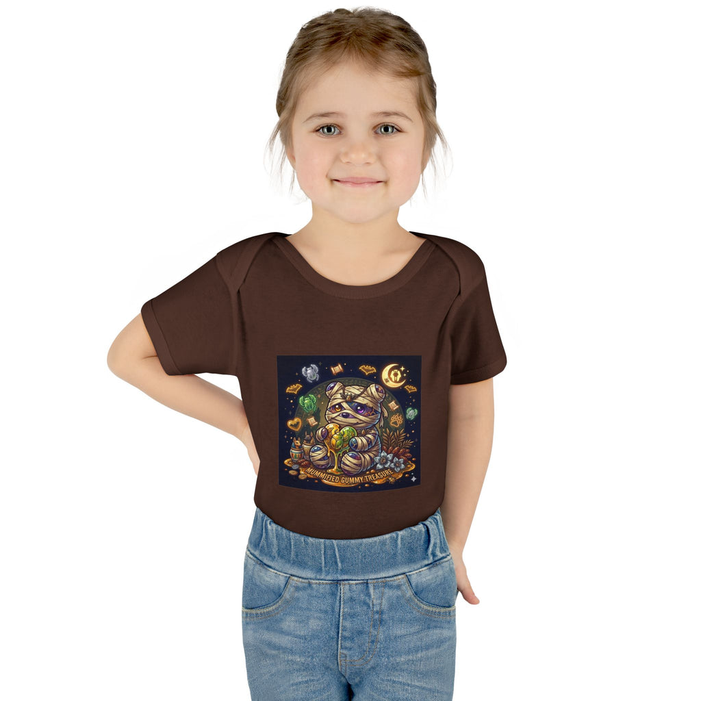 Infant Bodysuit - Cute Gooey Mummy Bear Halloween