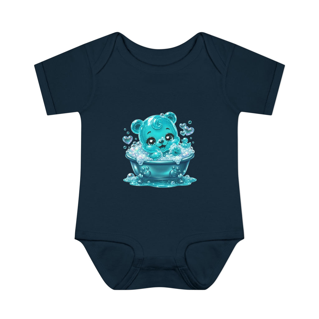 Adorable Bubble Bath Oozy Baby Gummy Bear Cutie Addition- Graphic Onesie