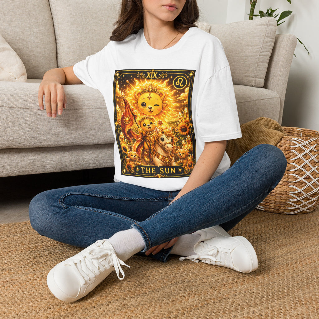 The Sun Tarot Card Golden Oozy Bears Special Addition- Graphic Shirt