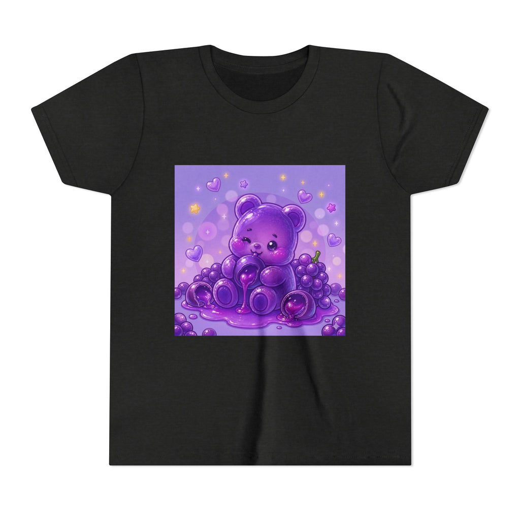Gooey Grape Gummy Bear Cute Kids Shirt