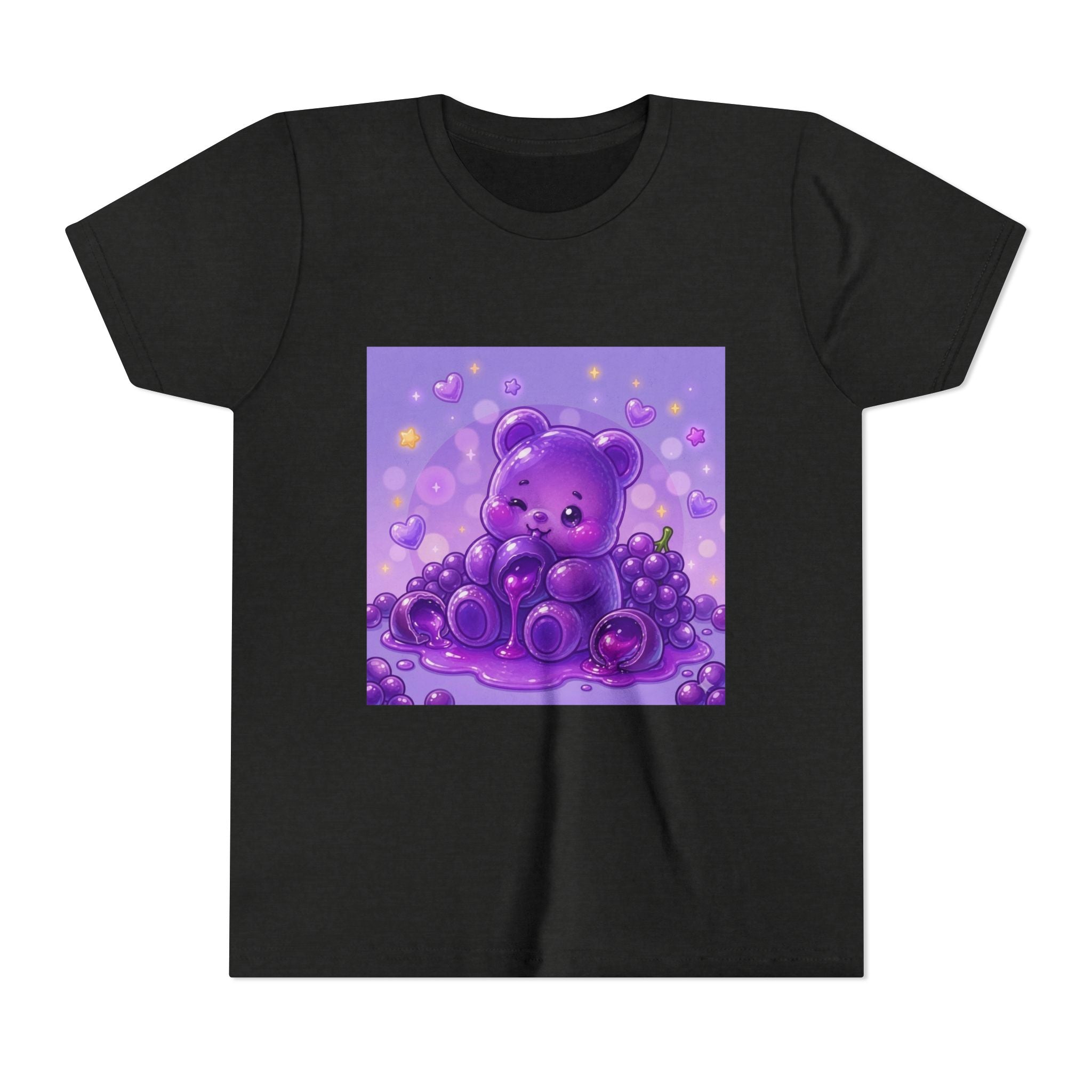 Gooey Grape Gummy Bear Cute Kids Shirt