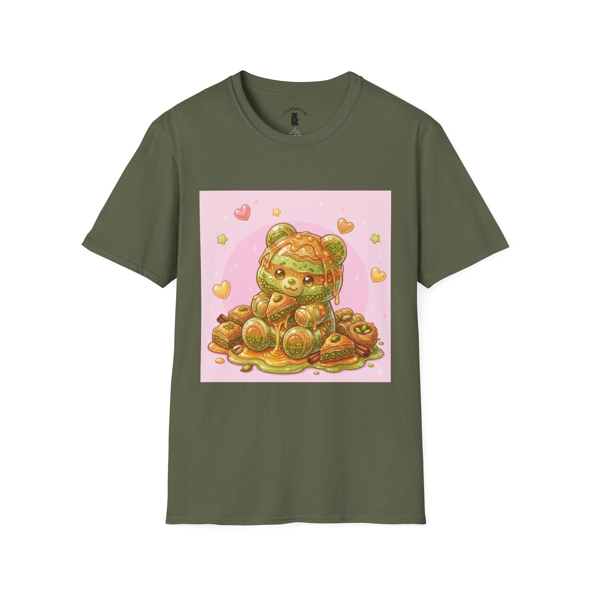 Cute Little Baklava! Gooey Gummy Bear — Kawaii Graphic Tee