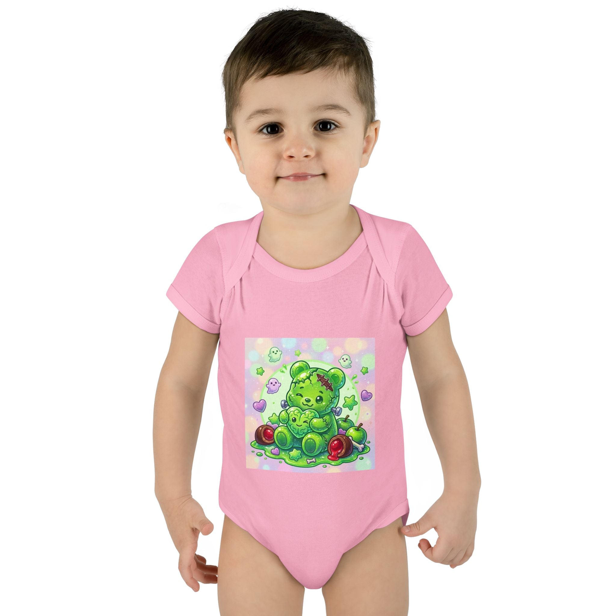 Baby Bodysuit Franken-Gooey-Gummy Stein Halloween