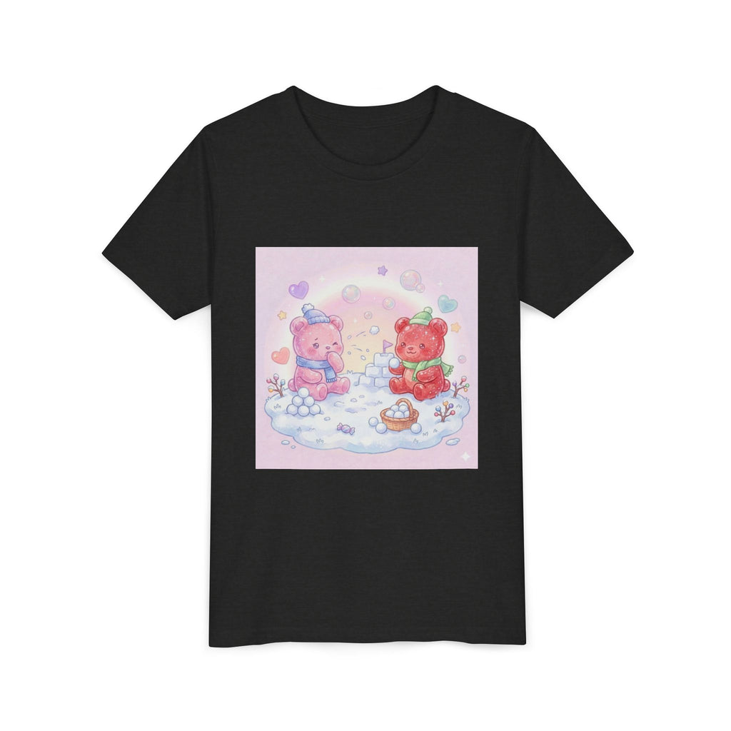 Duo Gooey Gummy Bear Snowball game T-Shirt