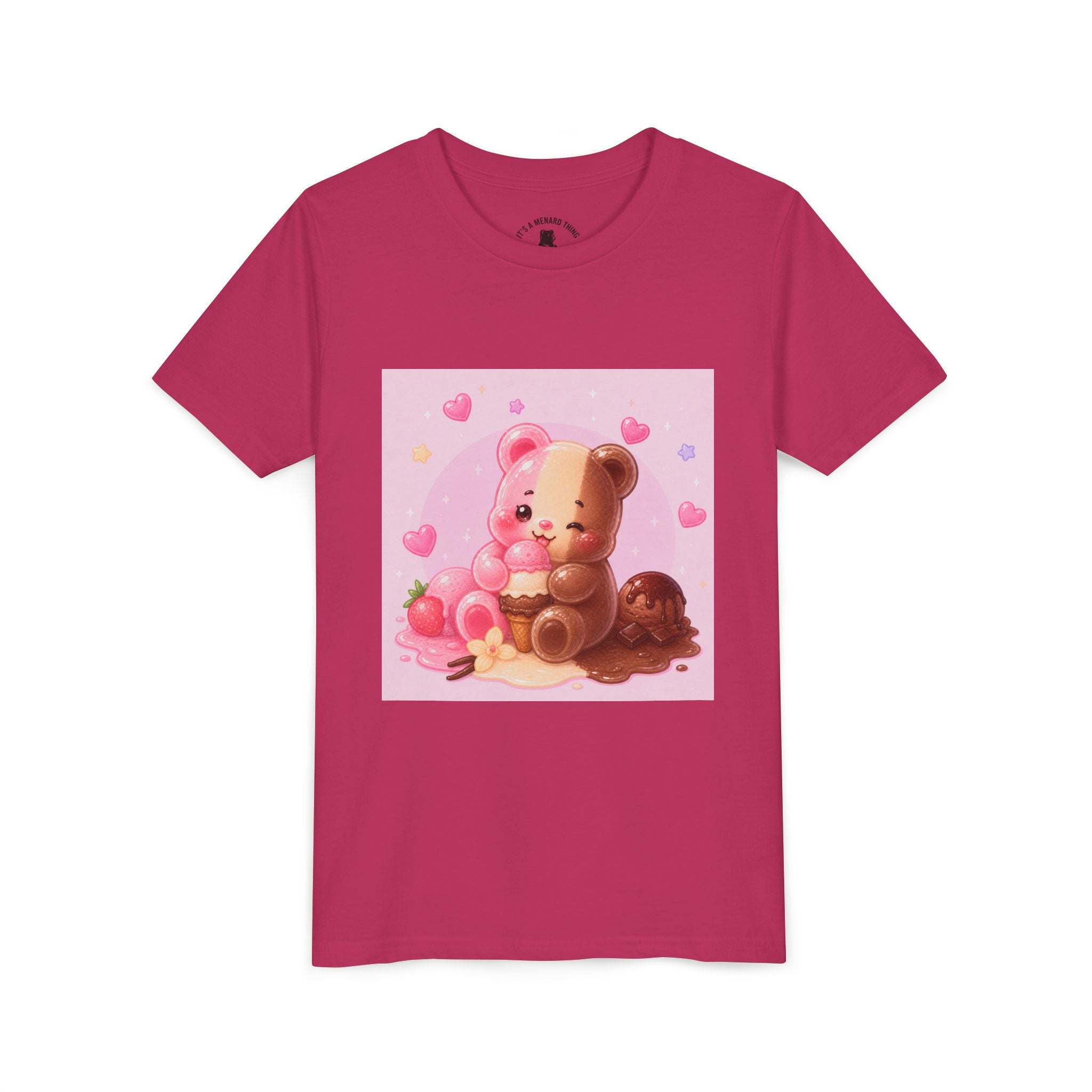 Neapolitan Iced Gooey Gummy Bear Tee – Sweet Youth Shirt
