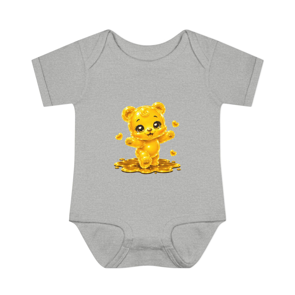 Baby Golden Oozy Gummy Bears First Steps, Cutie Addition- Graphic Onesie