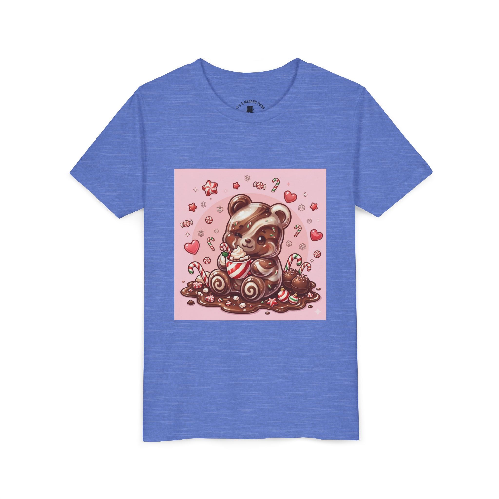 Cute Hot Chocolate Gooey Gummy Bear Holiday Kids Shirt