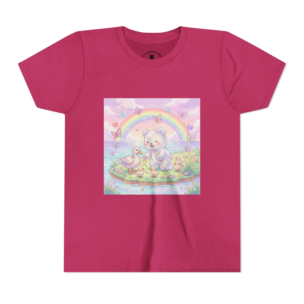 Duck Feeding, Gooey Gummy Friend- Graphic T-Shirt