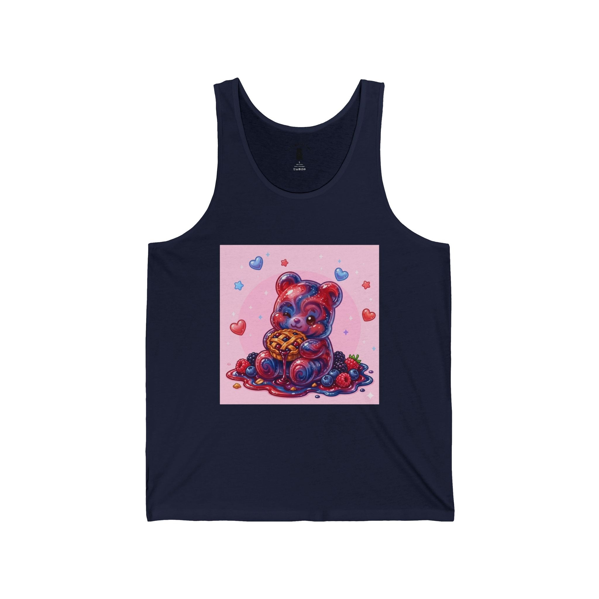 Mixed Berry Pie, Jamy Gooey Gummy Bear — Cute Graphic Tank