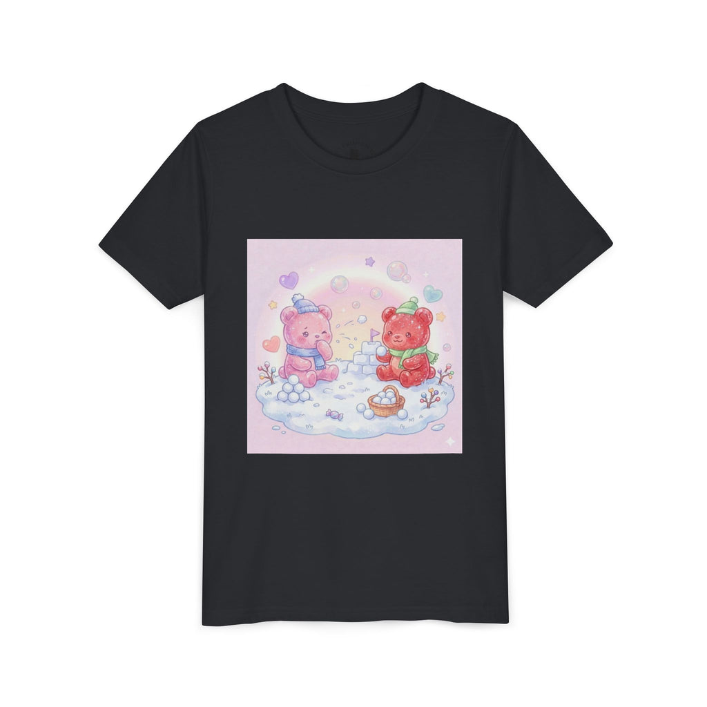Duo Gooey Gummy Bear Snowball game T-Shirt