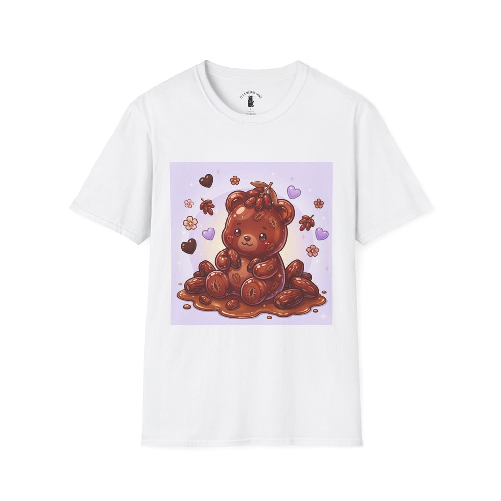 Yummy Picked Ripe Dates, Oozy Gummy Bear Friend — Kawaii Graphic Shirt