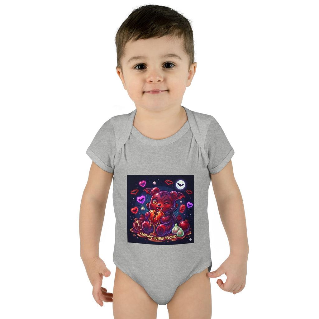 Baby Bodysuit - Cute Vampire Gooey Gummy Bear