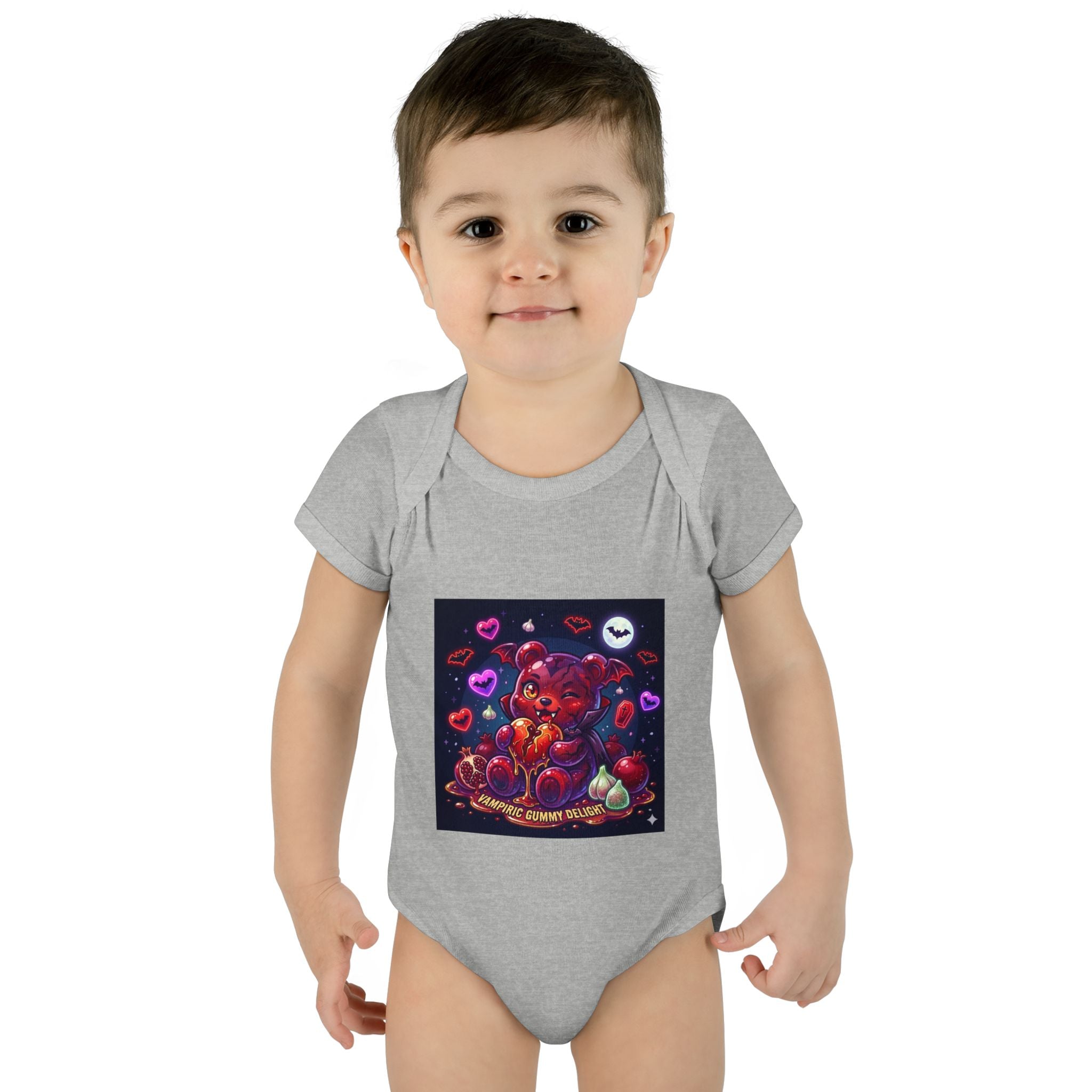 Baby Bodysuit - Cute Vampire Gooey Gummy Bear