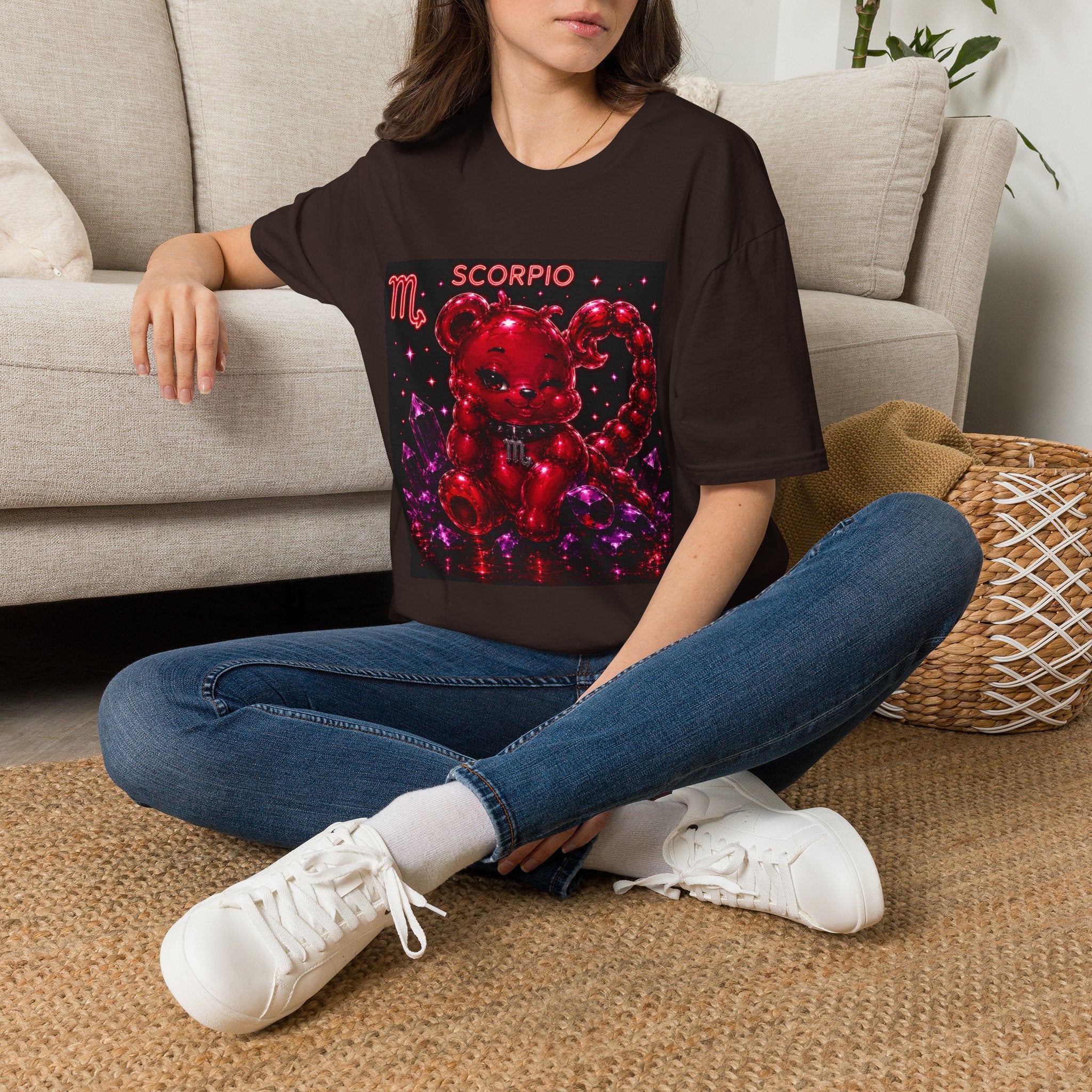 Scorpio Zodiac Astrology Oozy Bear Special Additon- Graphic Shirt