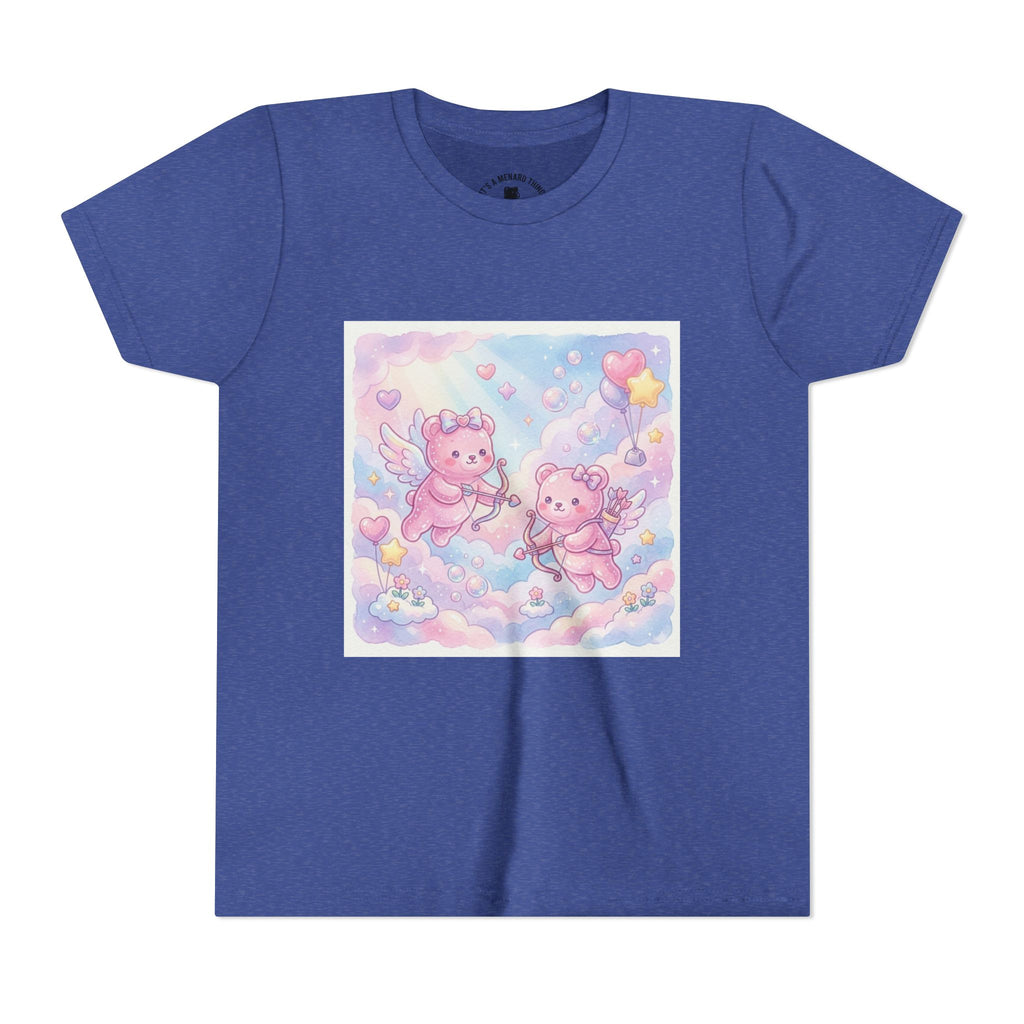 Cherub Angels Gooey Gummy Bear Friends- Hearts Pastel Cloud Graphic