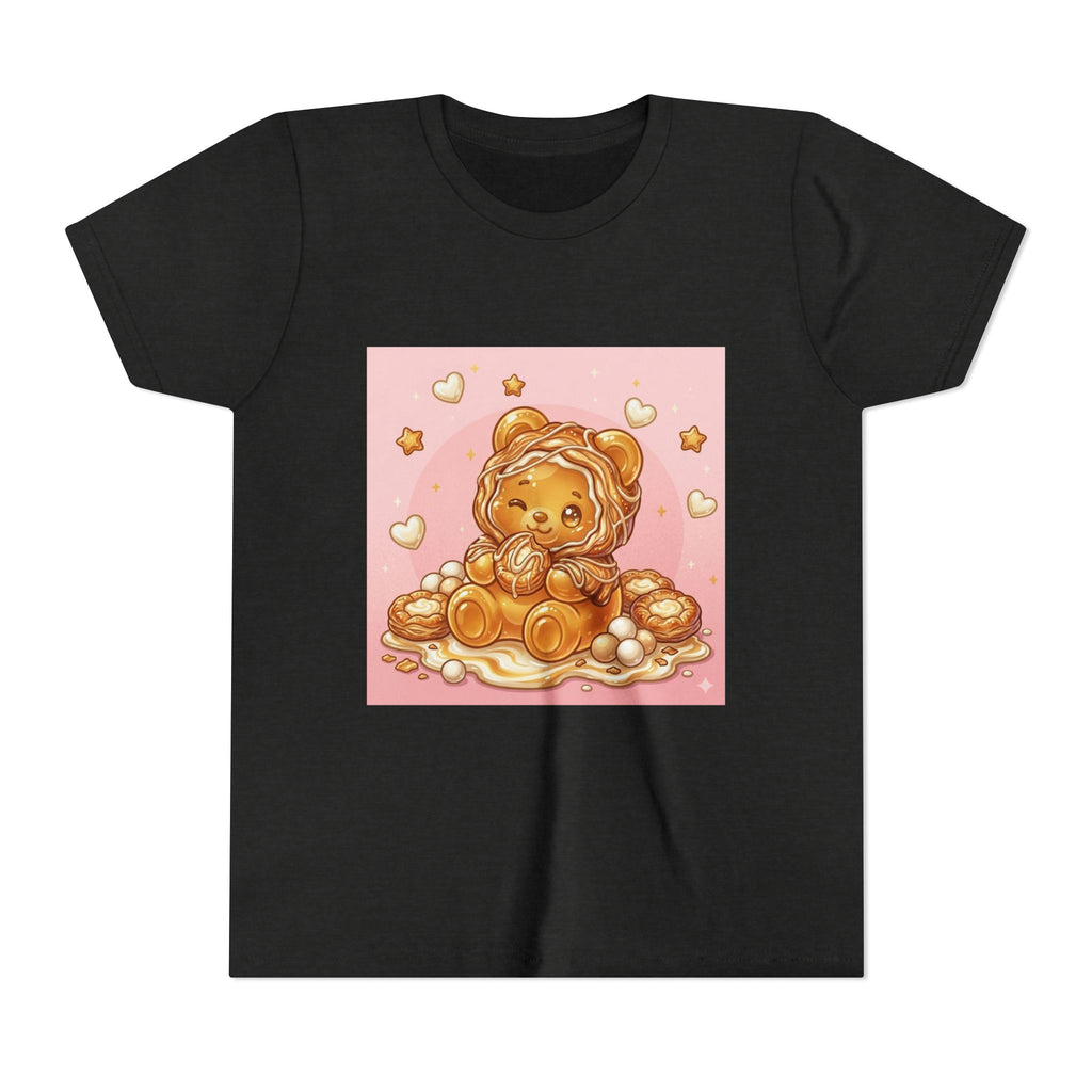 Cheese Danish Gooey Gummy Bear in Puff PJs Graphic Tee